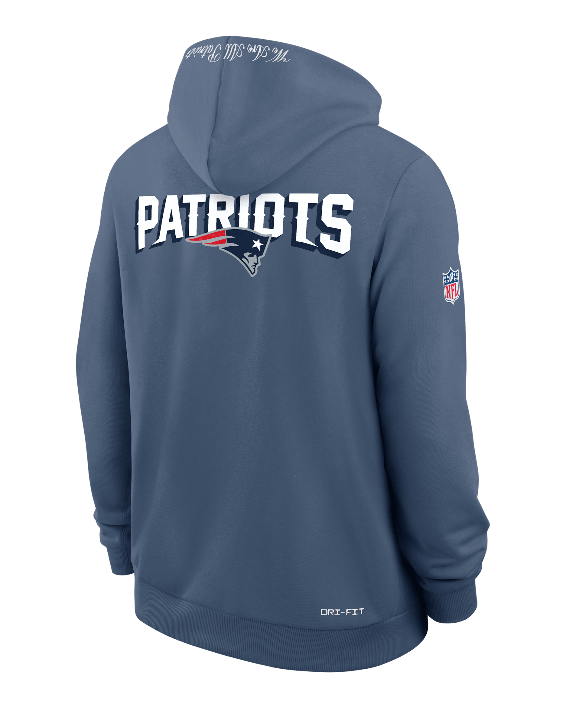 New England Patriots Rivalries Collection Sideline Men's Nike Dri-FIT NFL Pullover Hoodie
