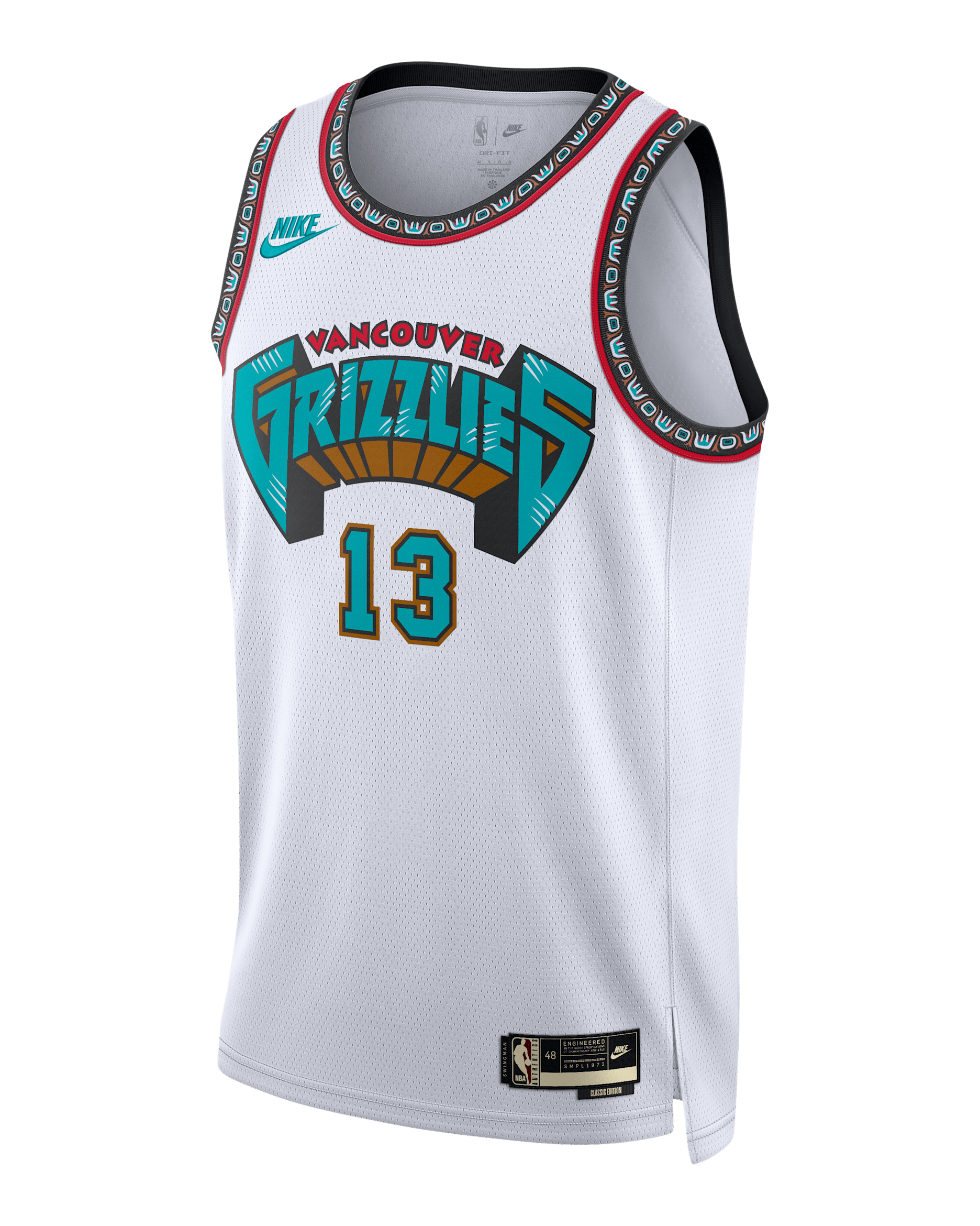 Jaren Jackson Jr. Memphis Grizzlies 2024/25 Hardwood Classics Men's Nike Dri-FIT NBA Swingman Jersey - White