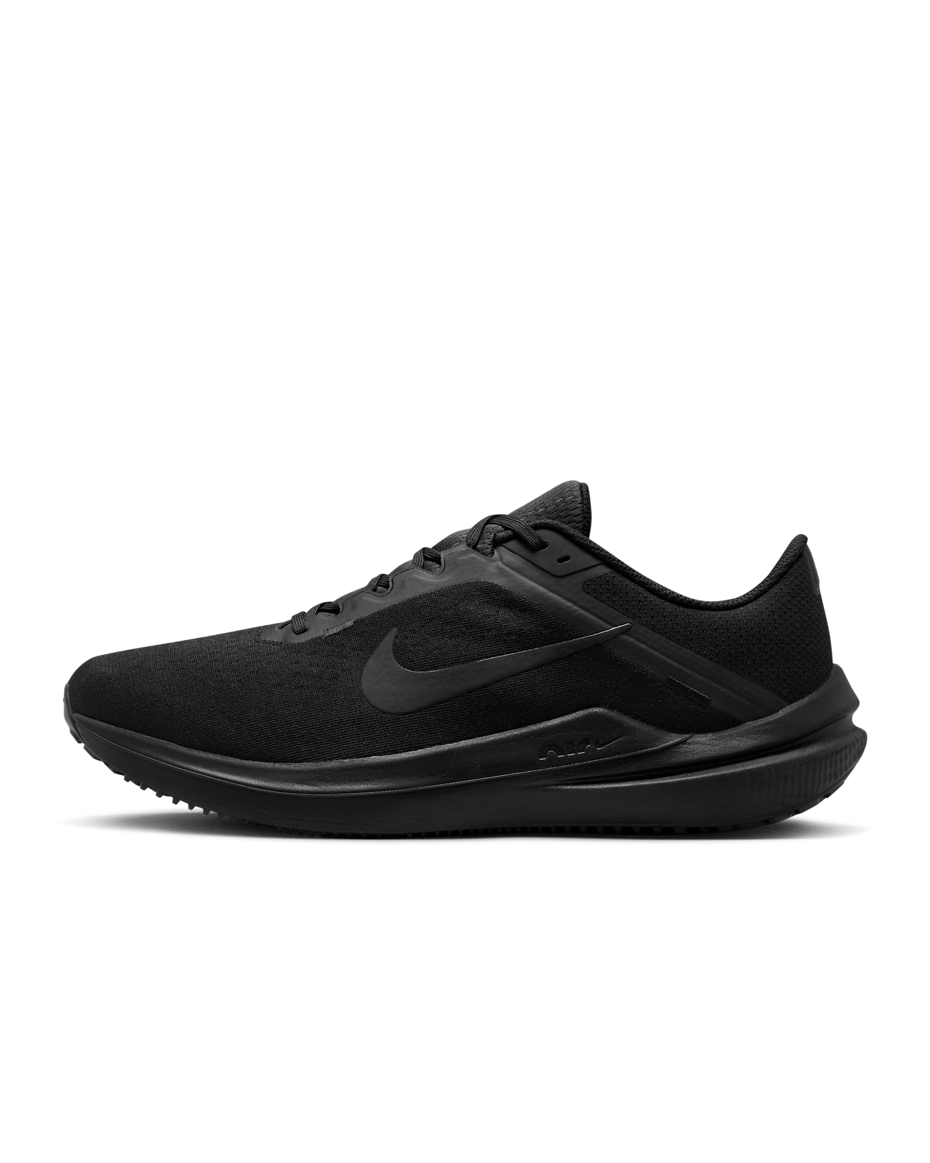 Nike Winflo 10 Men's Road Running Shoes - Black/Black/Anthracite/Black