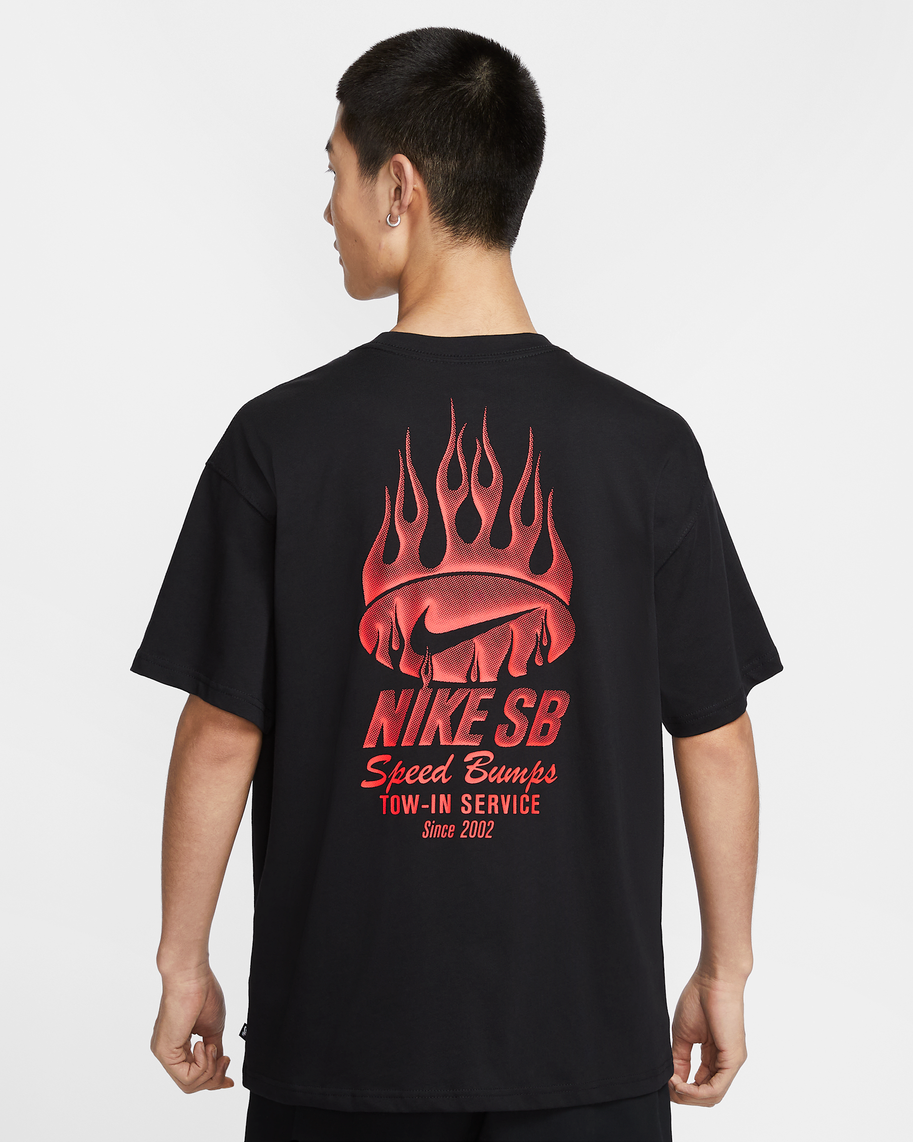 Nike SB Max90 滑板 T 恤 - 黑色