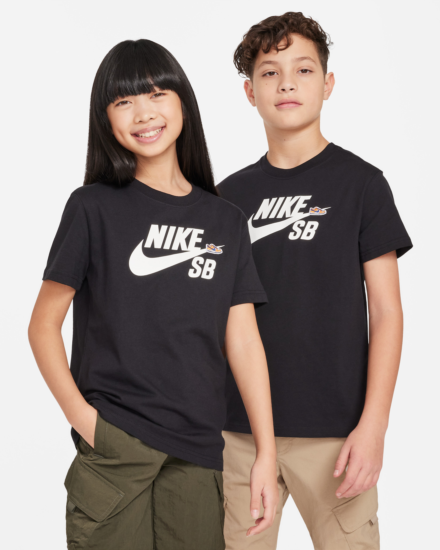 Nike SB Older Kids' T-Shirt - Black