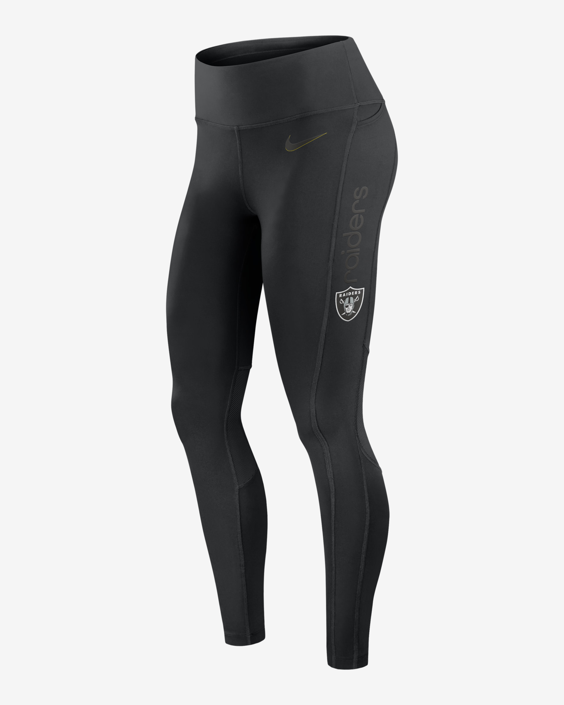 Leggings Nike Dri-FIT de la NFL para mujer Las Vegas Raiders - Negro
