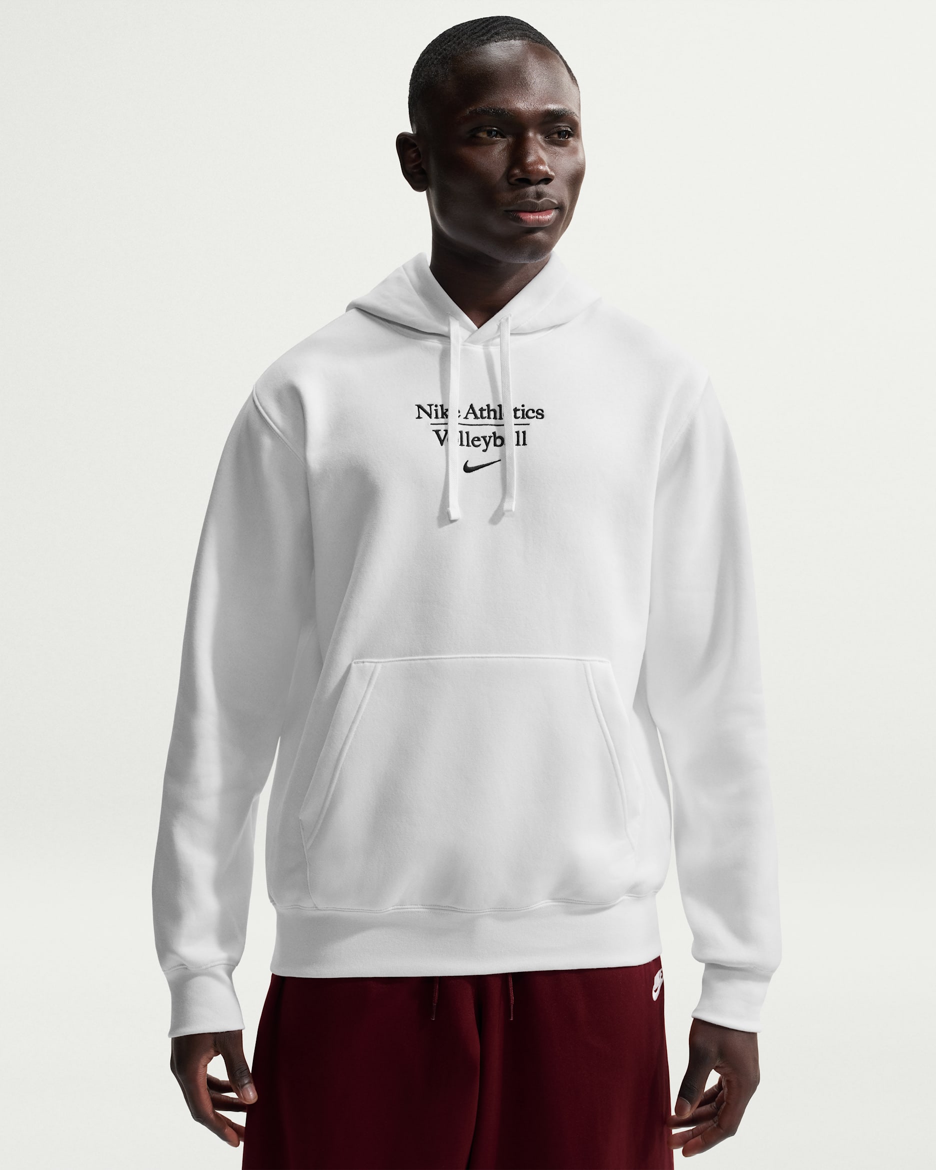 Nike Men's Volleyball Pullover Hoodie - White