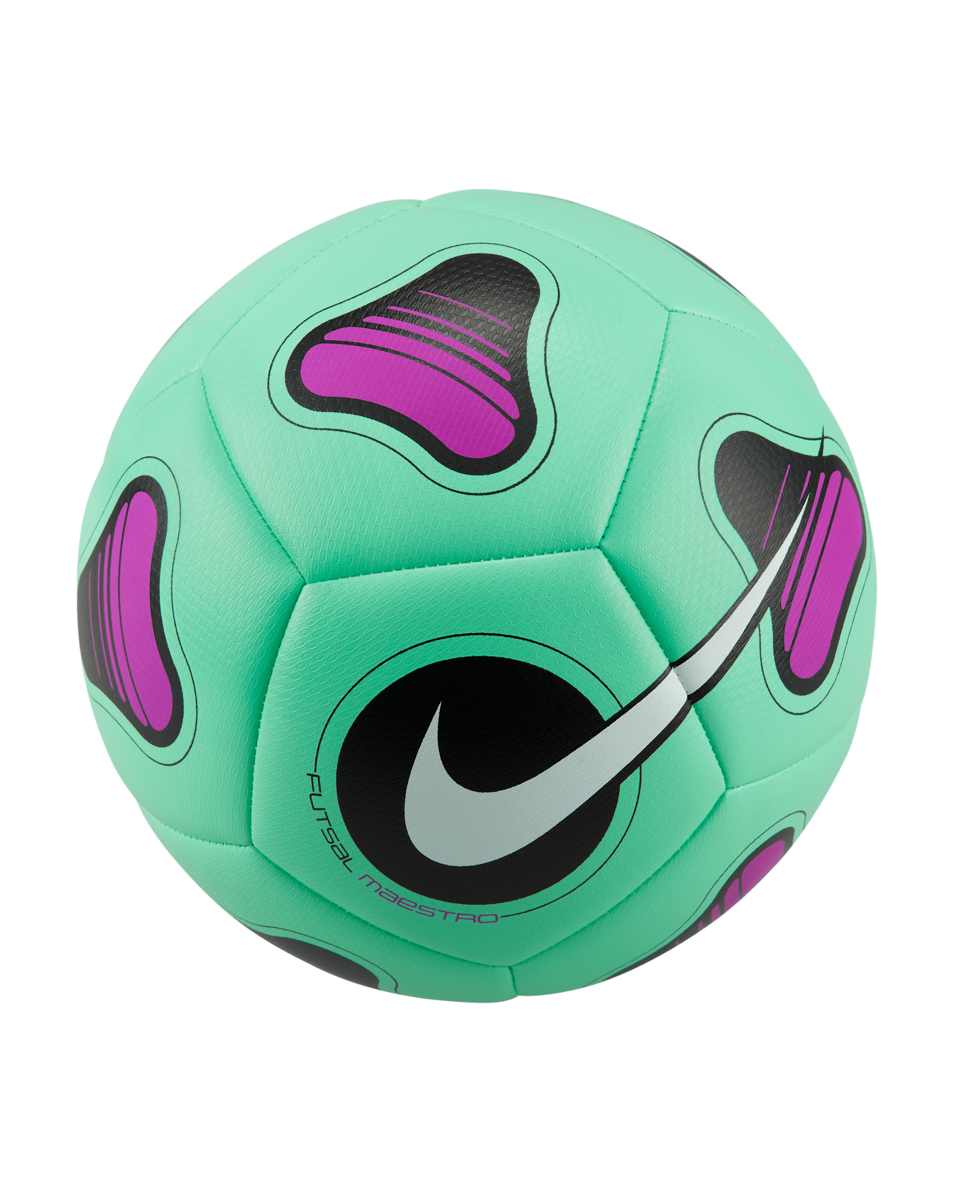 Nike Maestro Futsal Ball - Green Glow/Hyper Violet/White