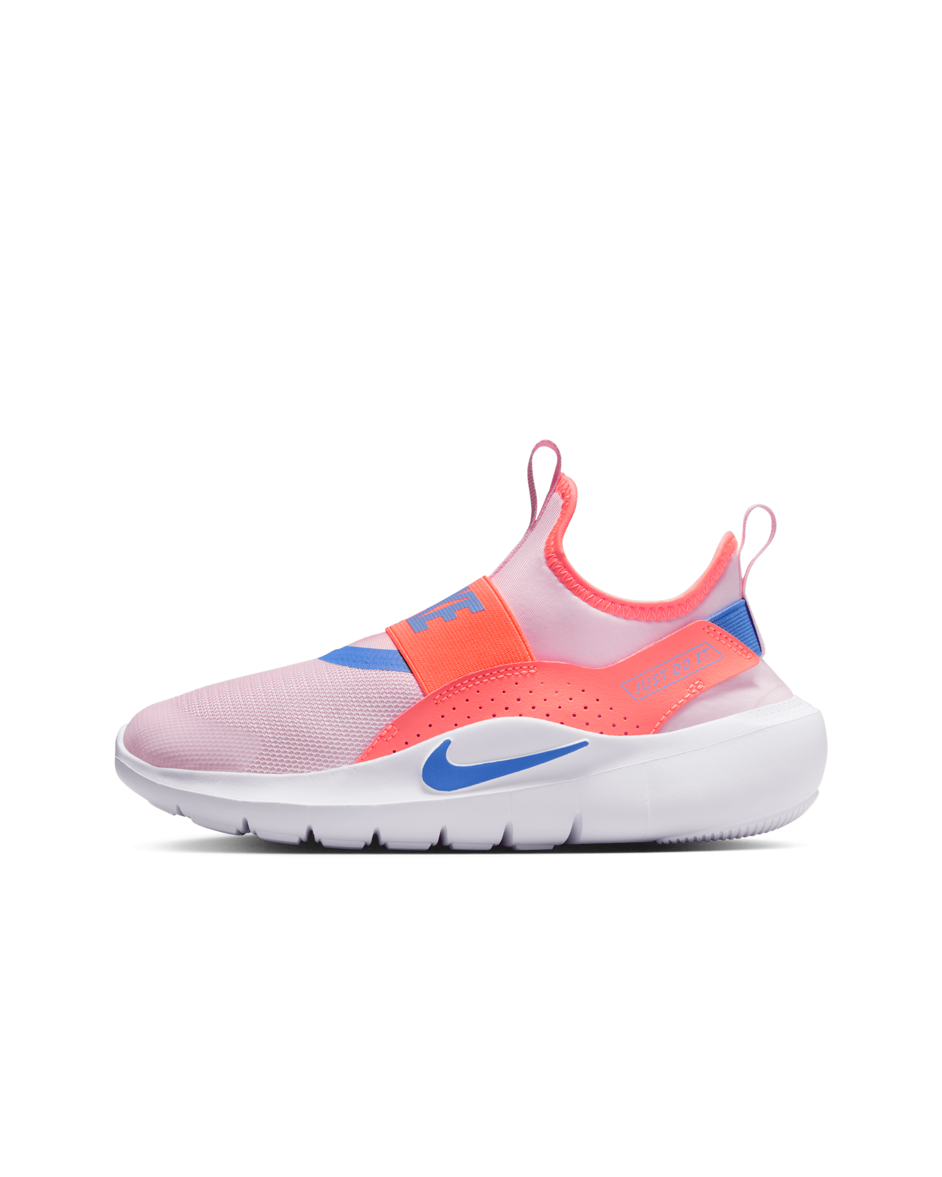 나이키 플렉스 러너 4 주니어 러닝화 - 핑크 폼/브라이트 망고/화이트/로얄 펄스