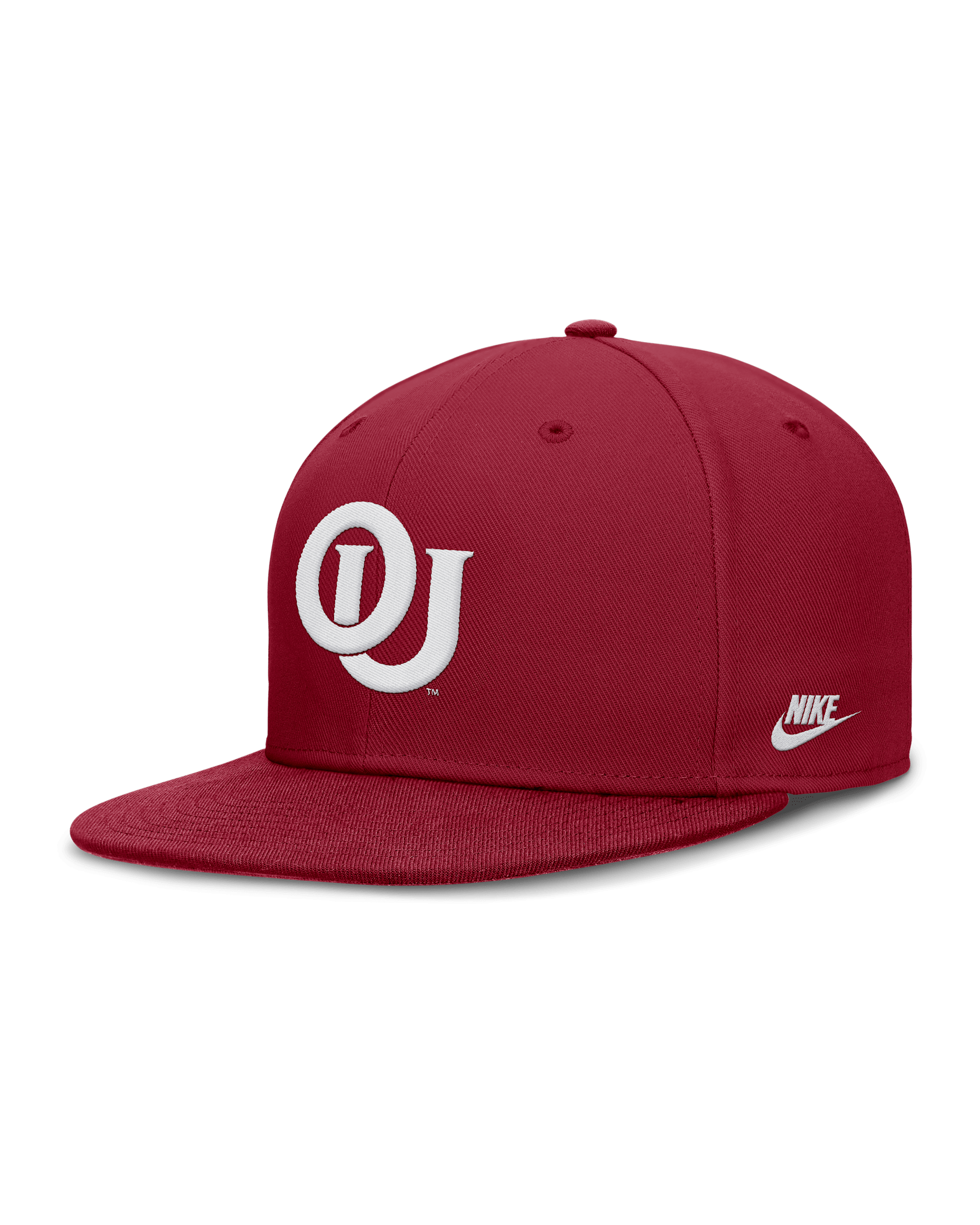 Oklahoma Sooners Legacy True Men's Nike Dri-FIT College Fitted Hat - Crimson