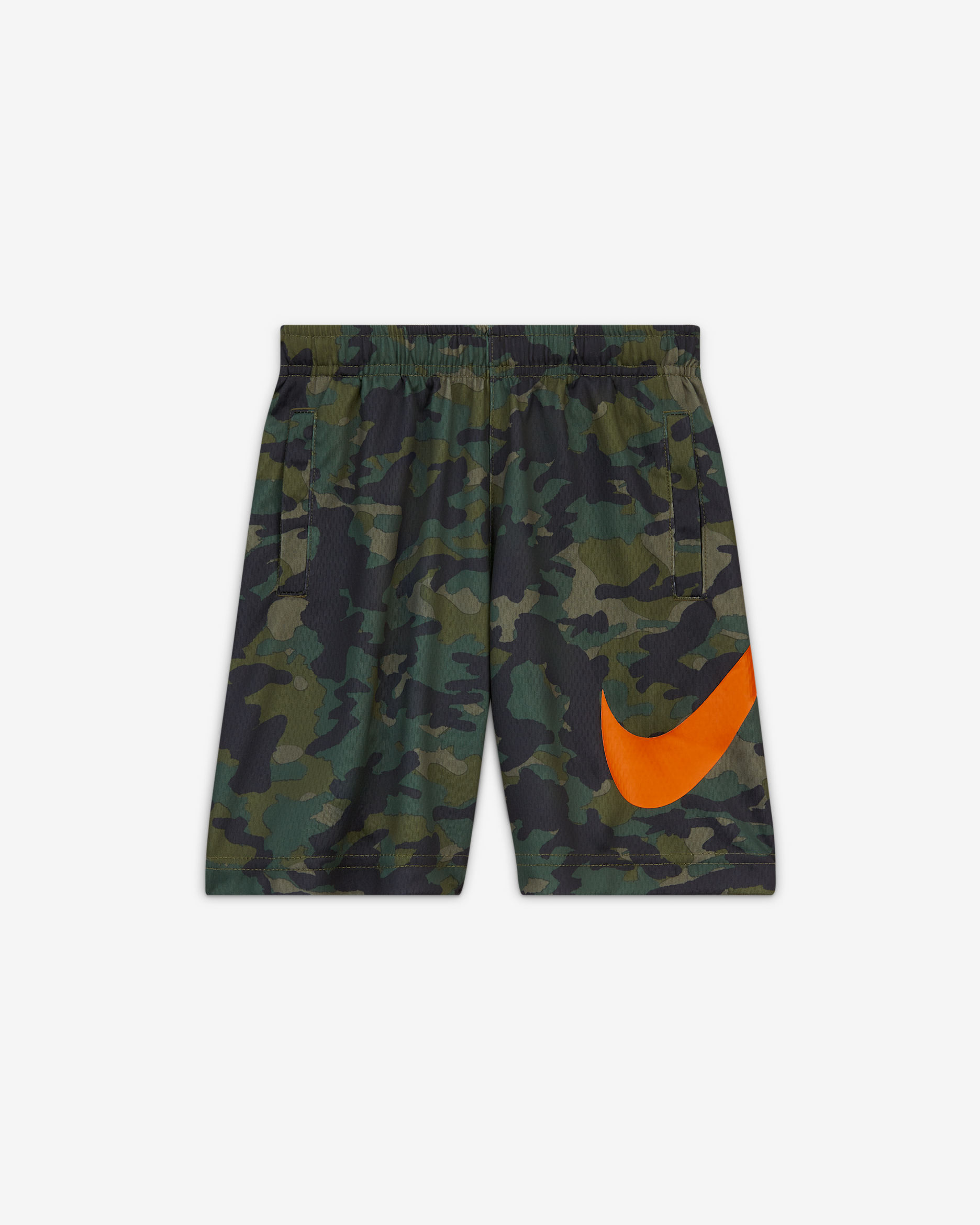 Shorts estampados para niños talla pequeña Nike Dri-FIT - Oliva medio