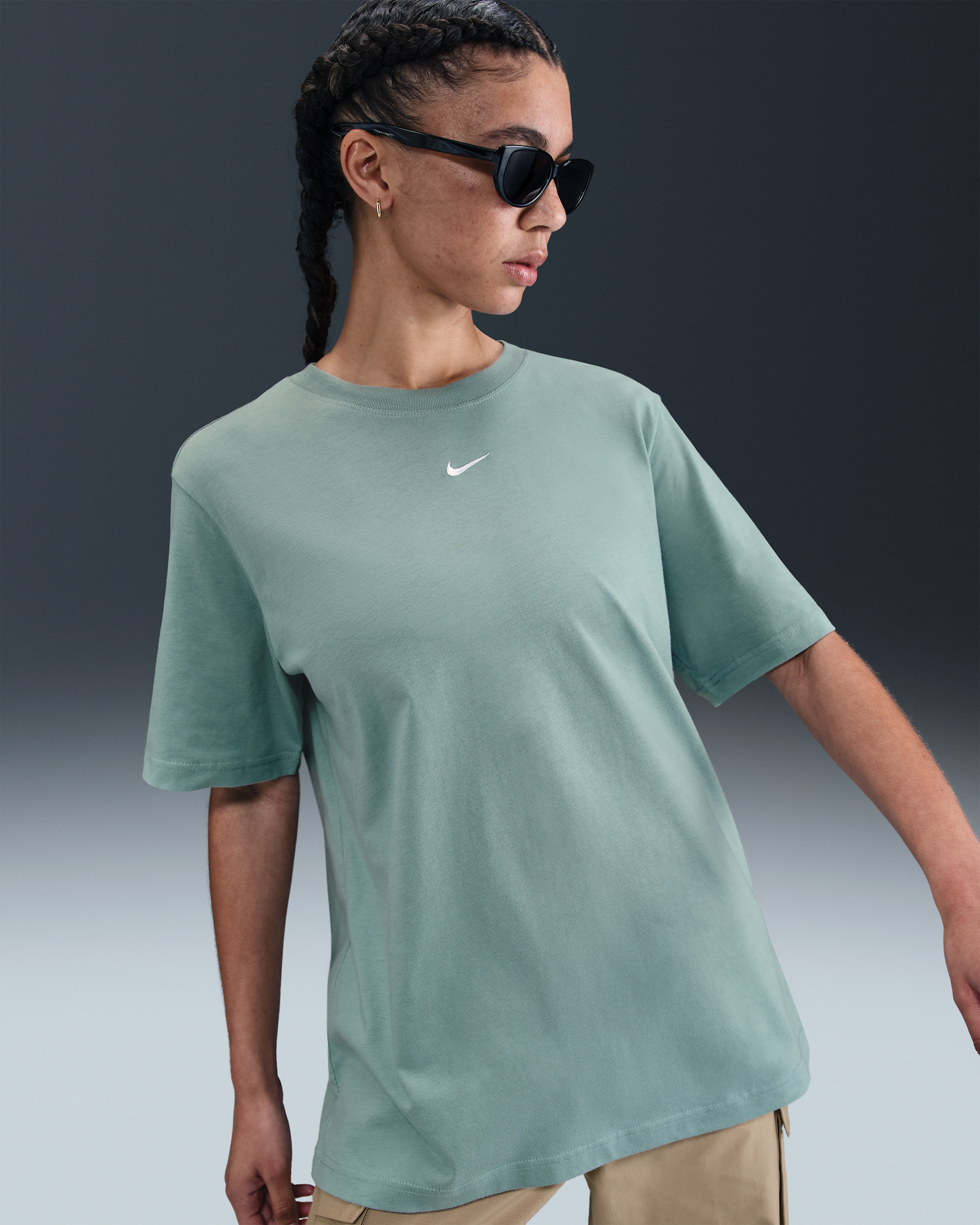 Nike Sportswear Essential Kadın Tişörtü - Cannon