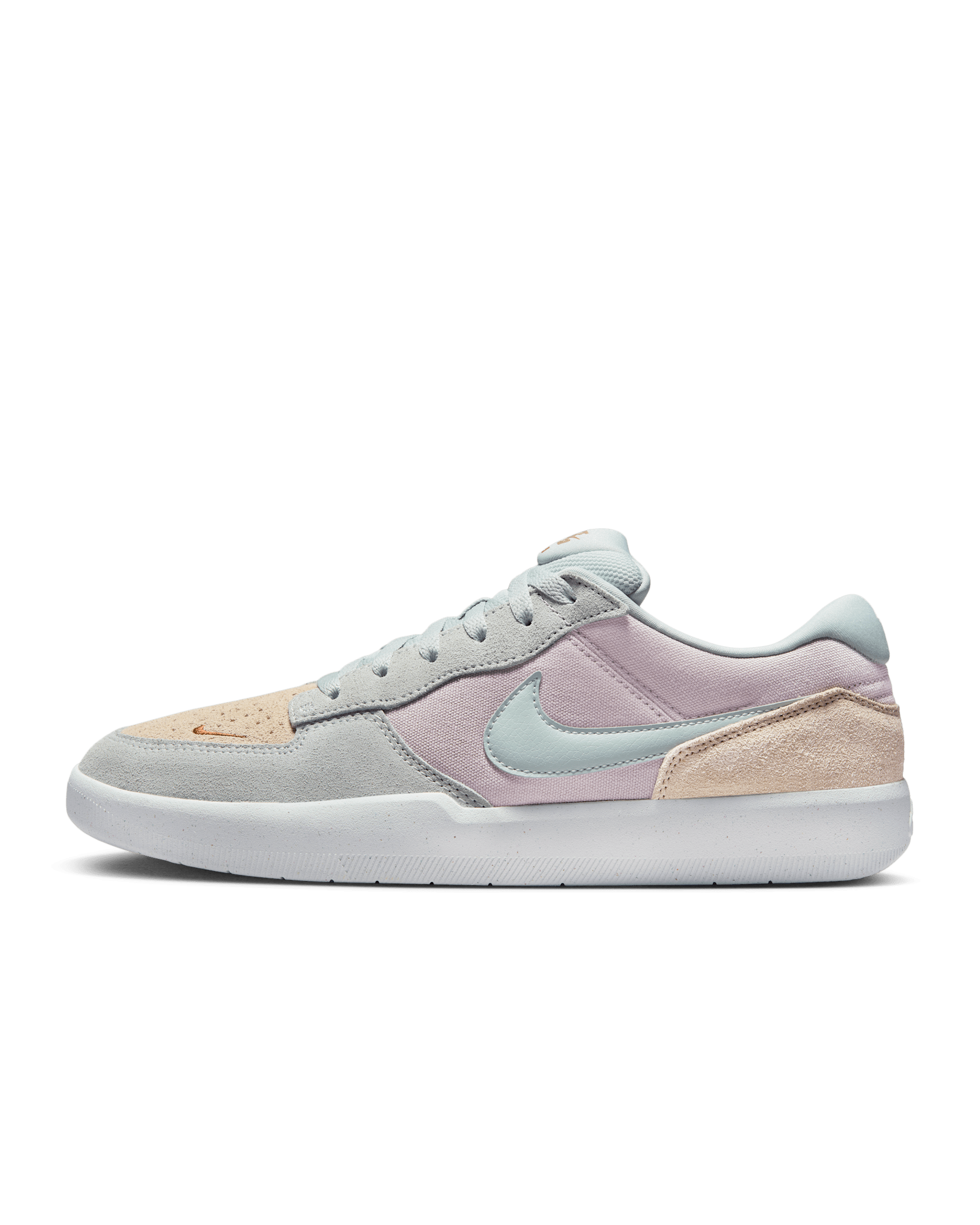 Nike SB Force 58 Skate Shoes - Platinum Violet/Sanddrift/Summit White/Light Silver