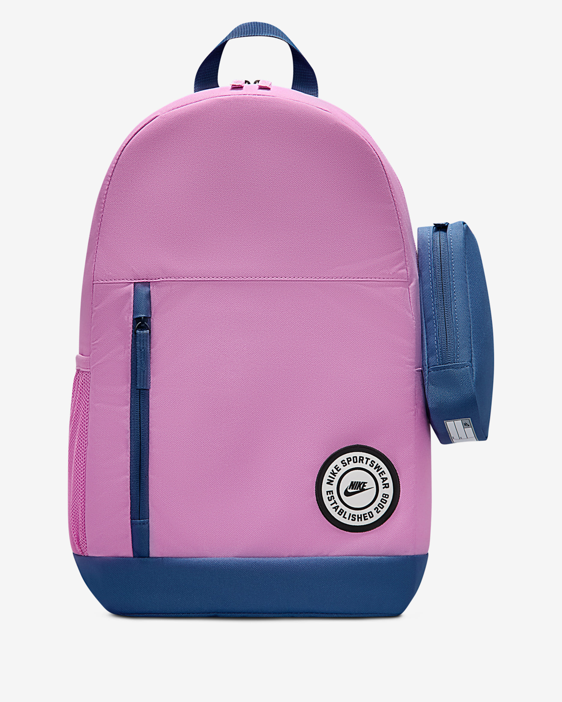 Nike Elemental Kids' Backpack (20L) - Light Magenta/Mystic Navy/Soft Pearl