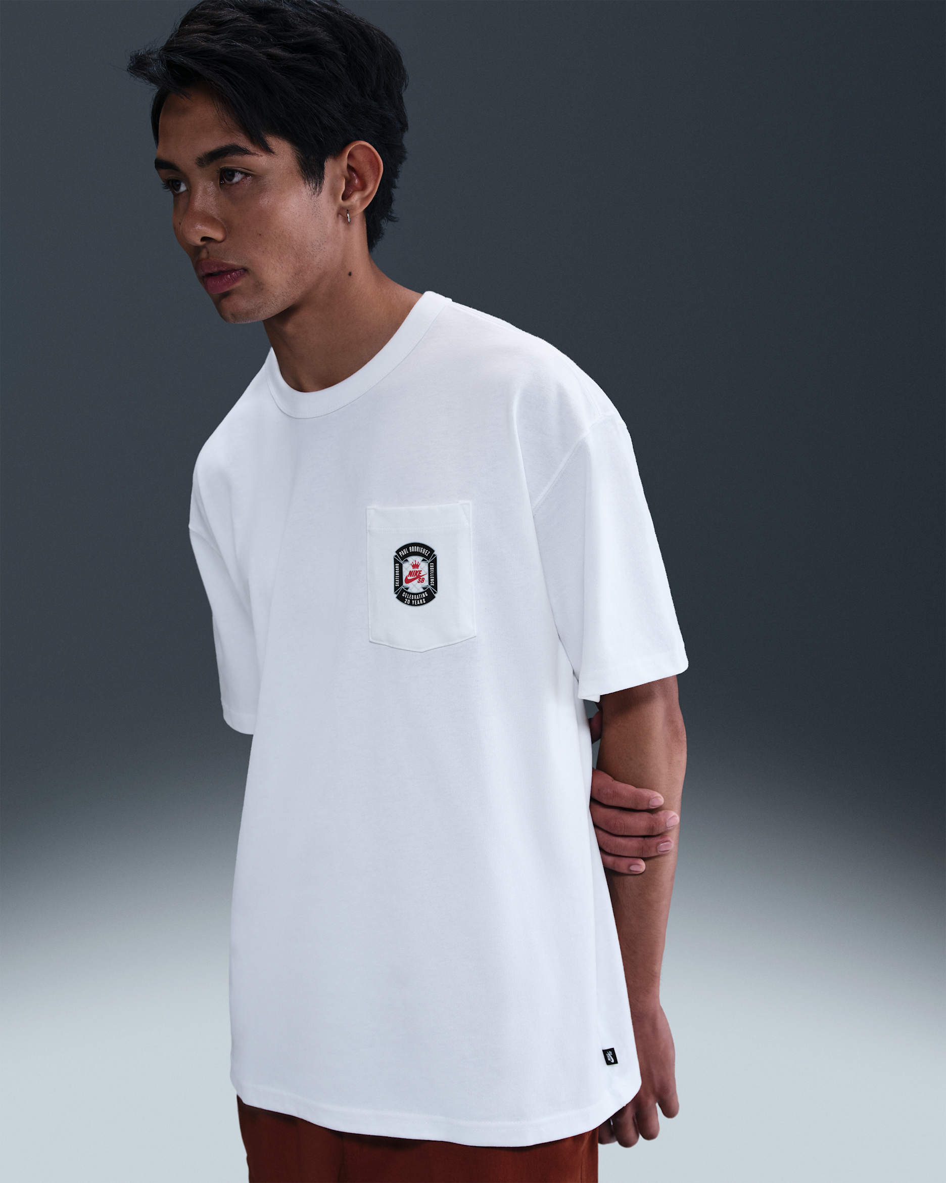 Nike SB Max90 Skate T-Shirt - White