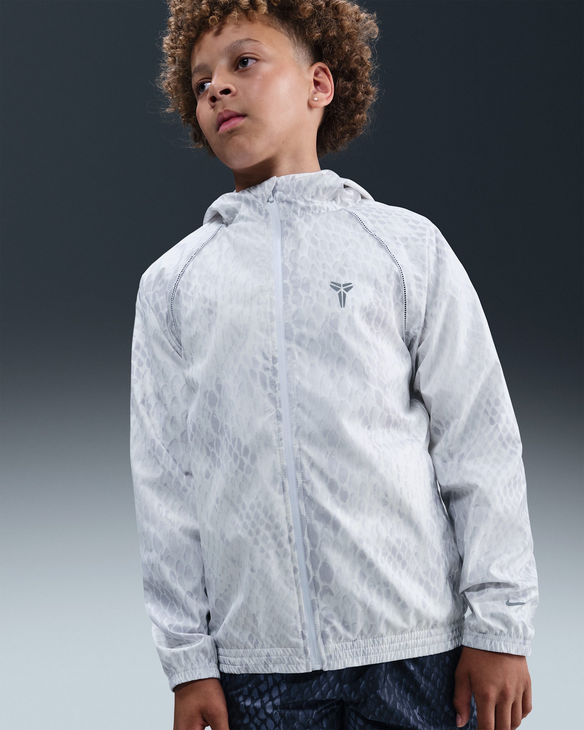 Kobe leichte Webjacke (ältere Kinder) - Weiß