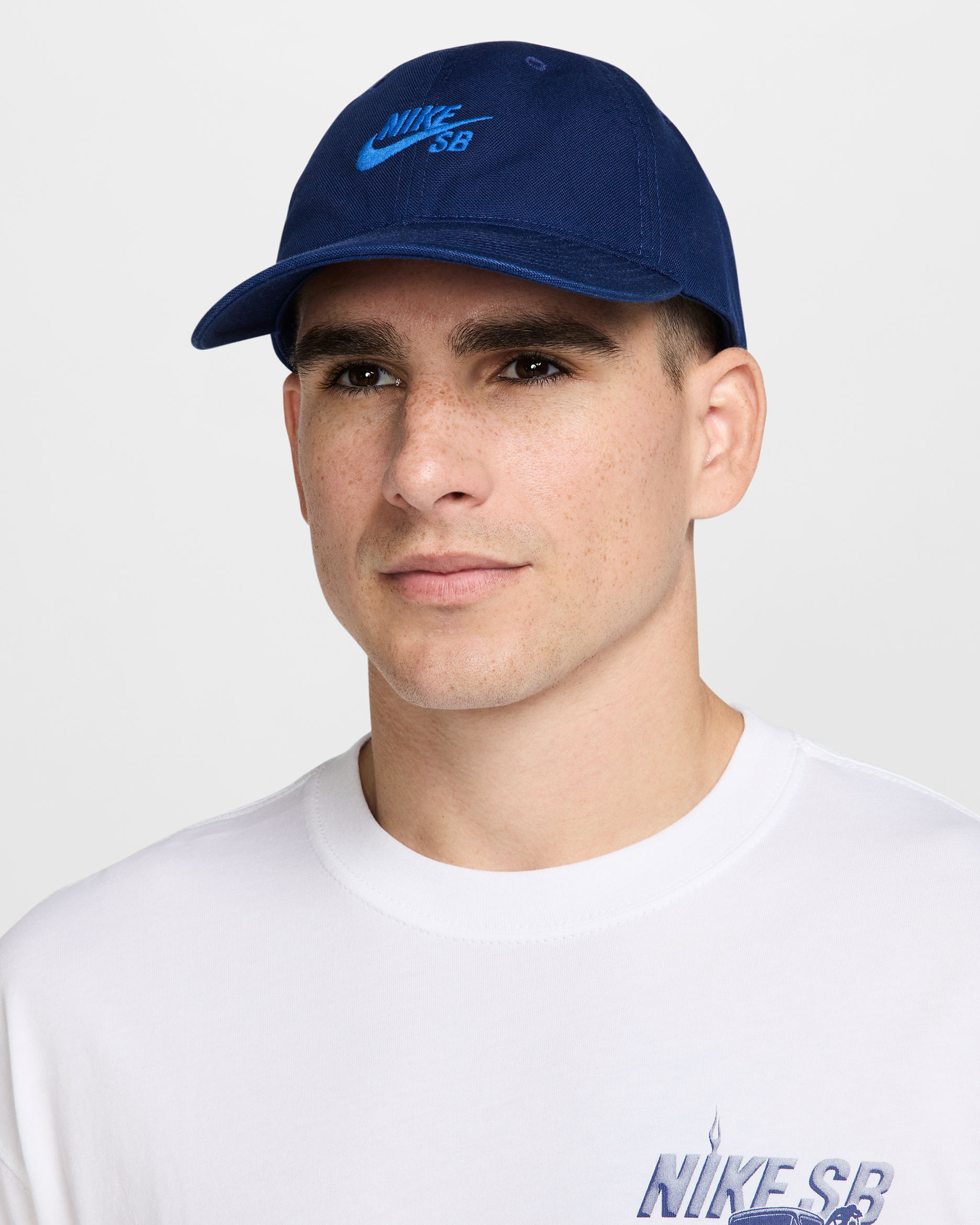 Casquette de skate souple Nike SB Club - Blue Void/Game Royal