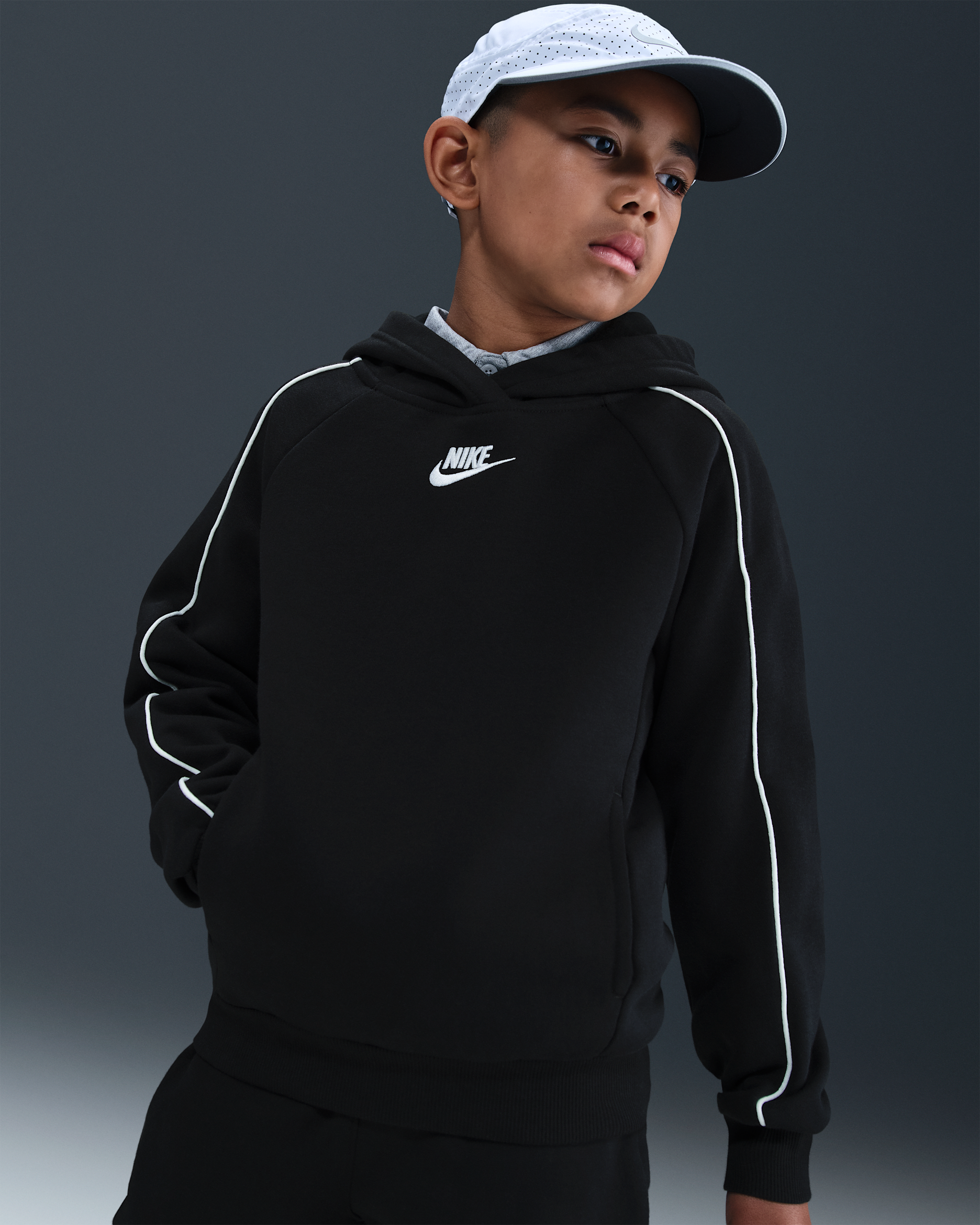 Nike Sportswear Club Fleece Big Kids' Hooded Tracksuit