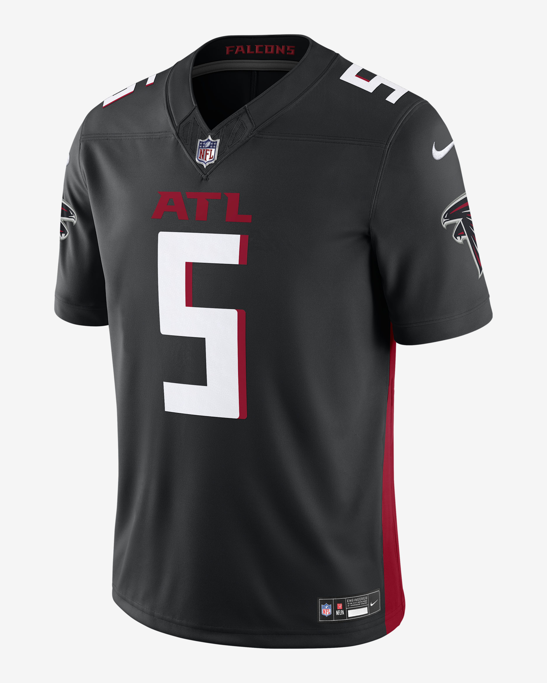 Drake London Atlanta Falcons Men's Nike Dri-FIT NFL Limited Football Jersey - Black