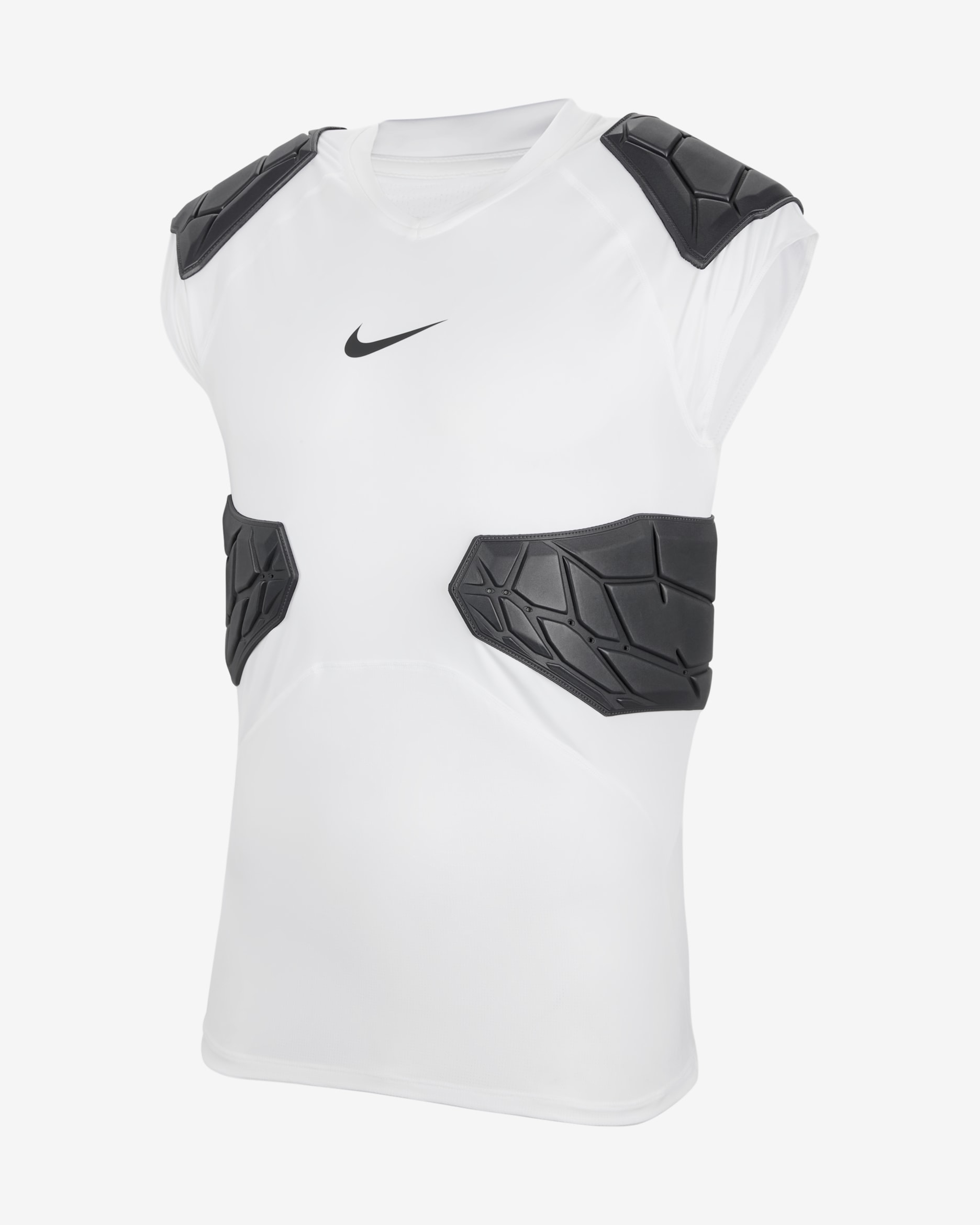 Nike Pro Men's HyperStrong 4-Pad Top - White