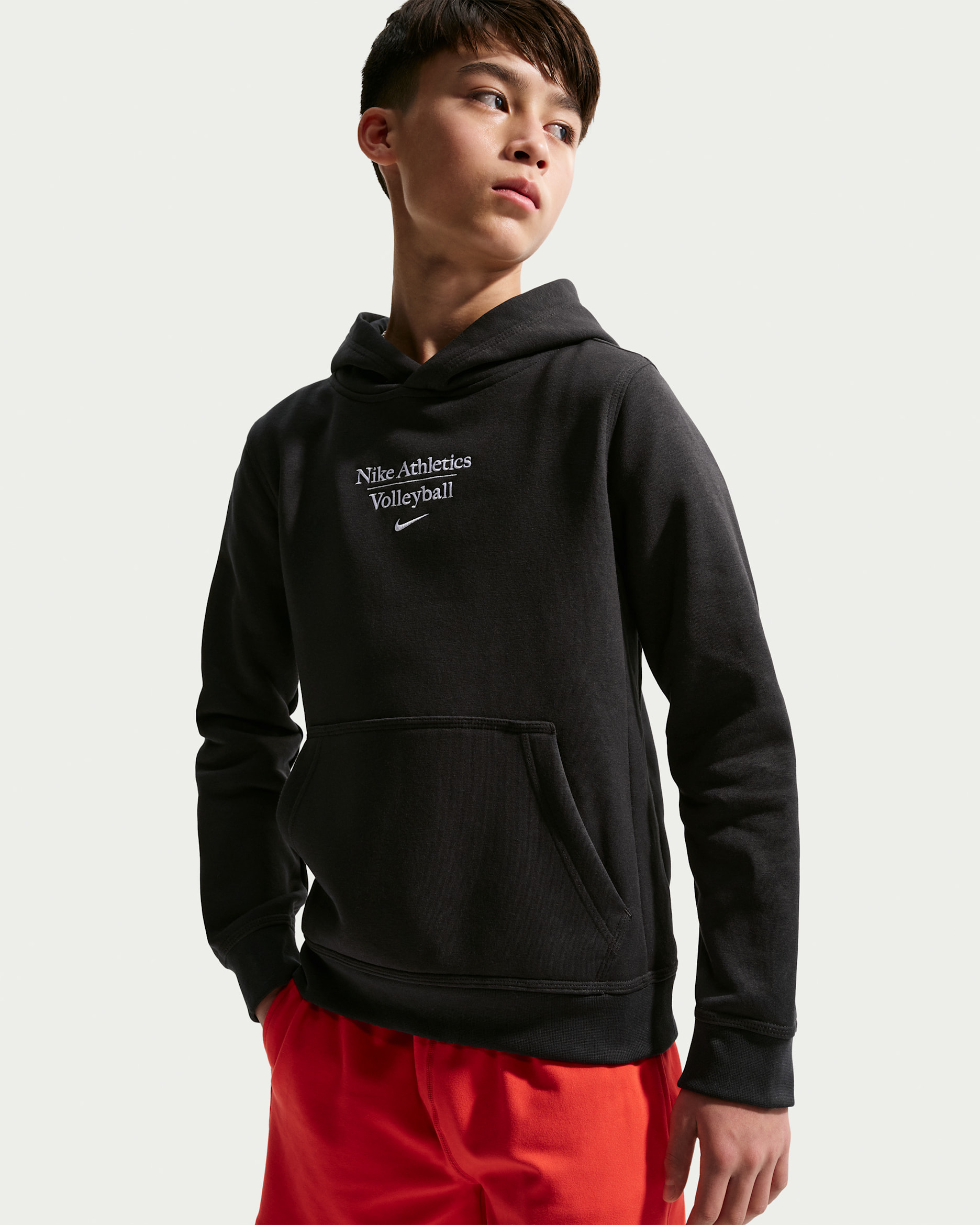 Nike Big Kids' Volleyball Pullover Hoodie - Black