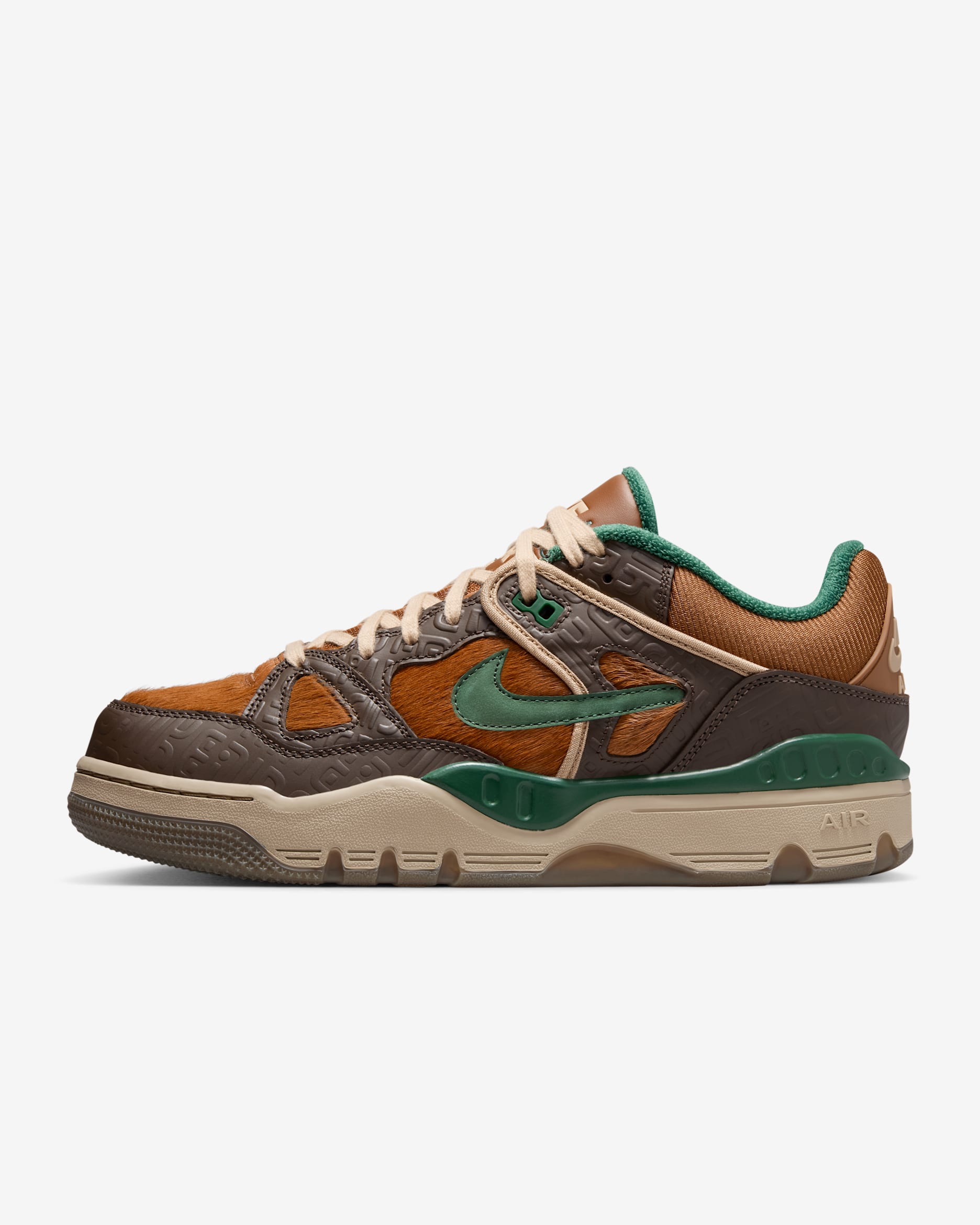 Tenis para hombre Nike Air Force 3 Low SP - Marrón barroco/Cáñamo/Nuez/Abeto