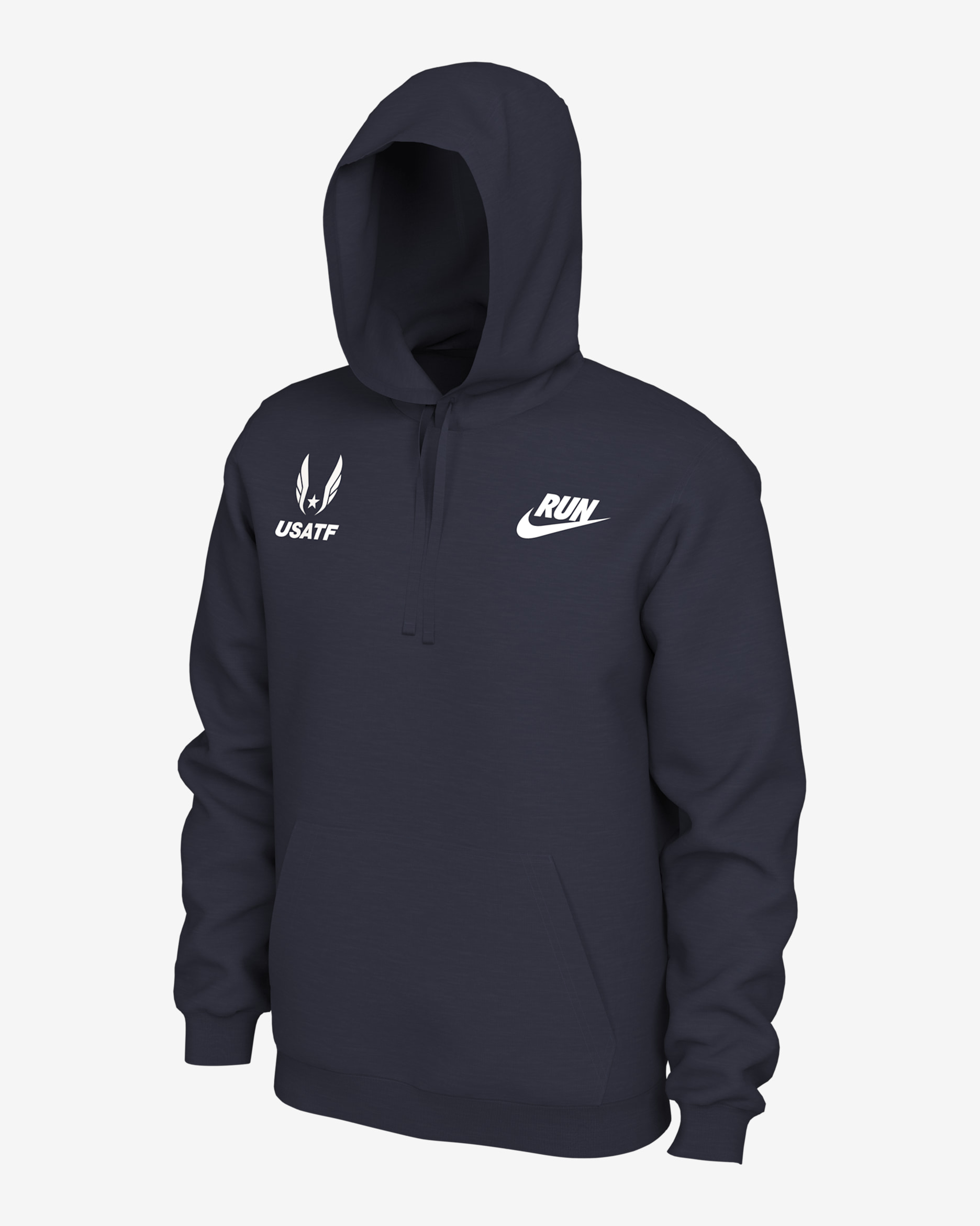 Sudadera con gorro de correr para hombre Nike 2025 USATF - Azul marino universitario