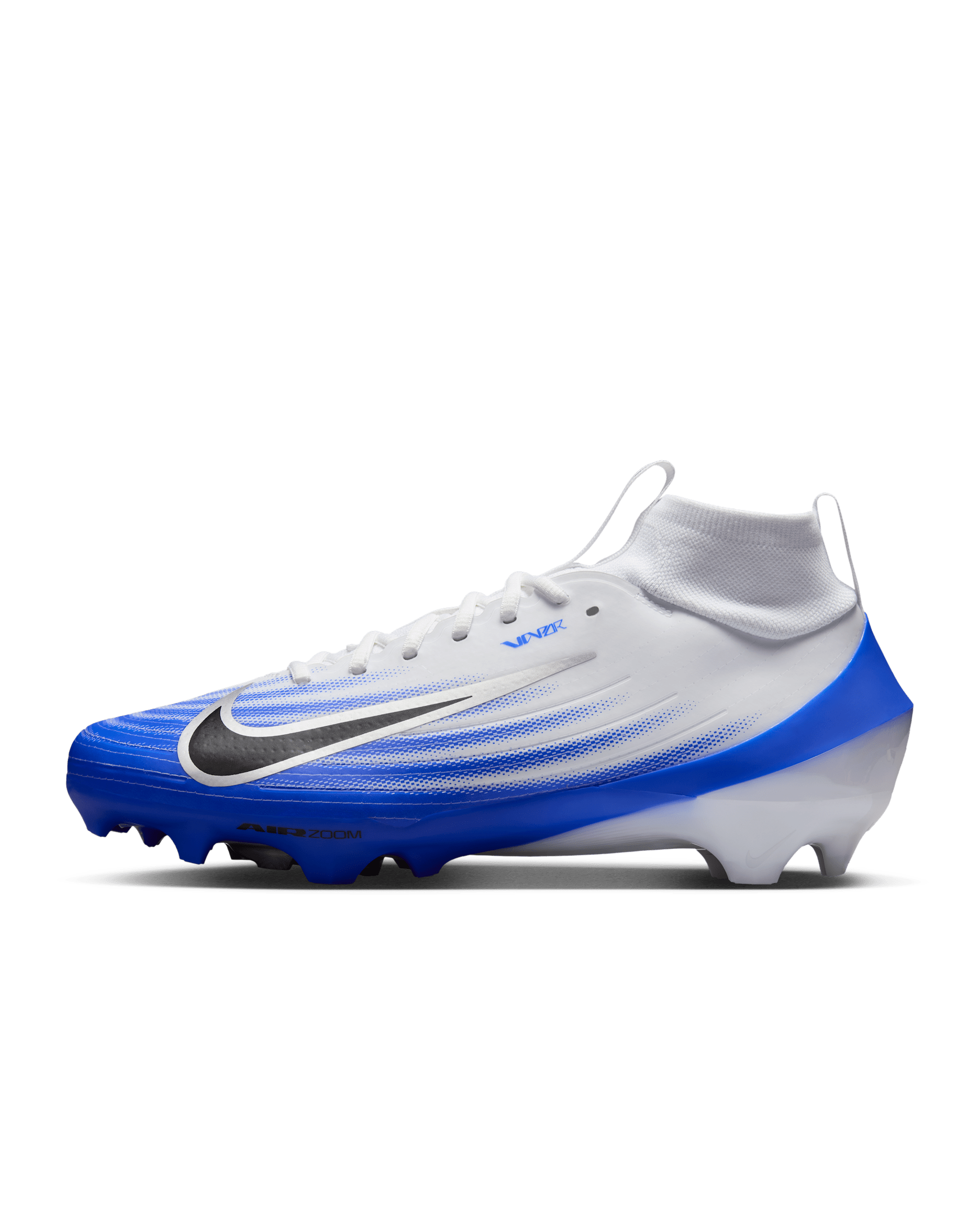 Nike Vapor Pro 1 Football Cleats - White/Racer Blue/Black