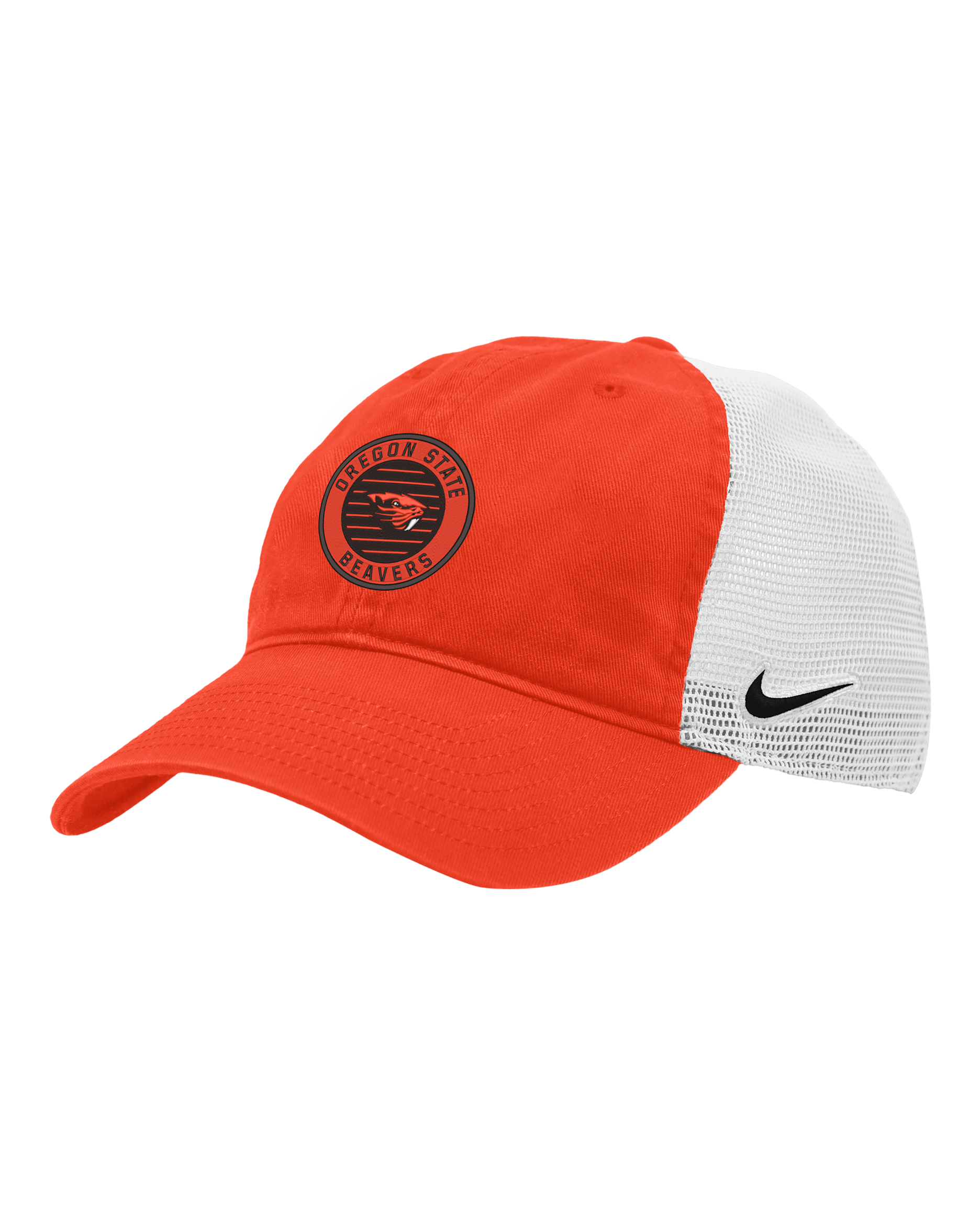 Oregon State Heritage86 Nike College Trucker Hat - Orange