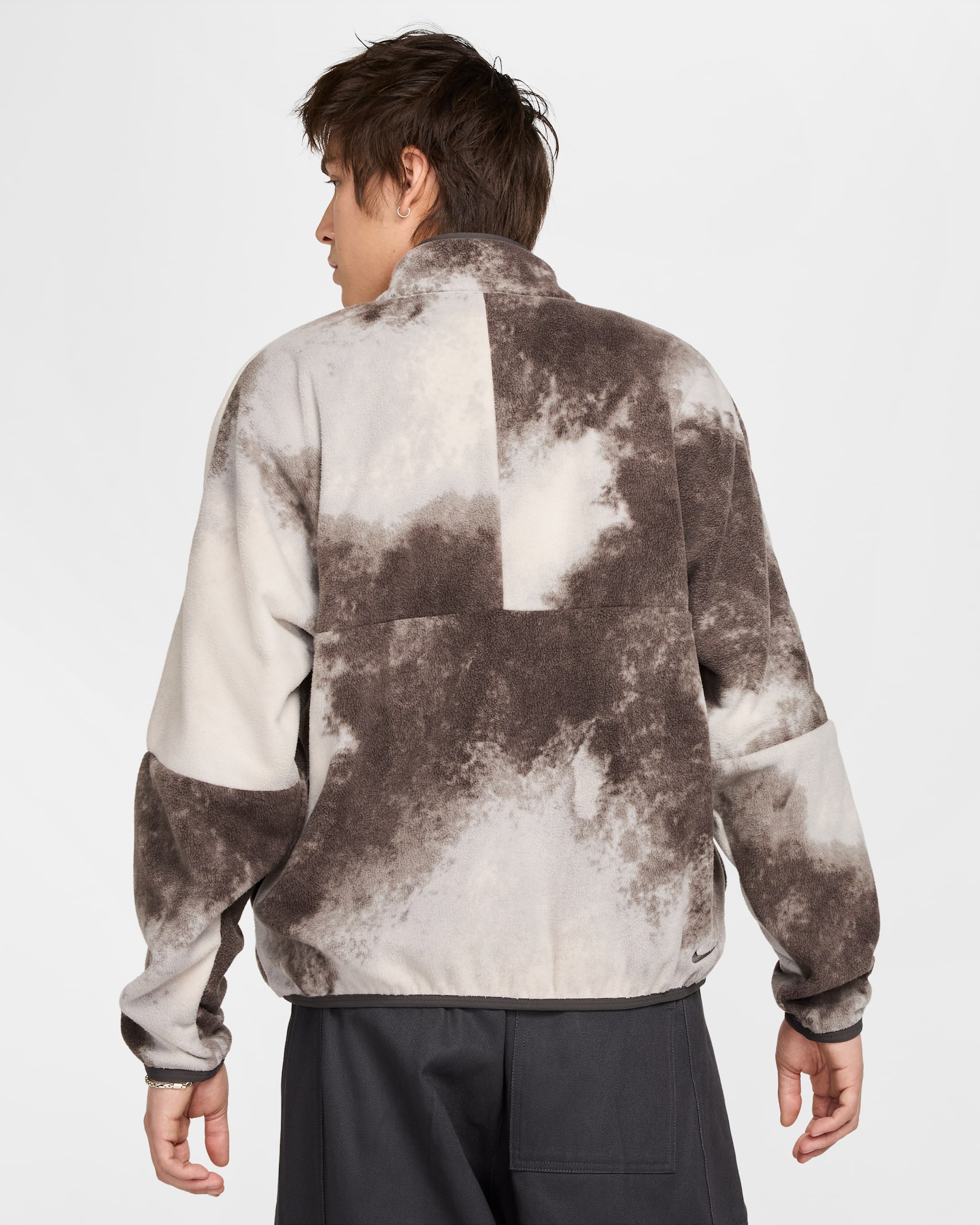 Nike Club Men's 1/2-Zip Pullover Long-Sleeve Top