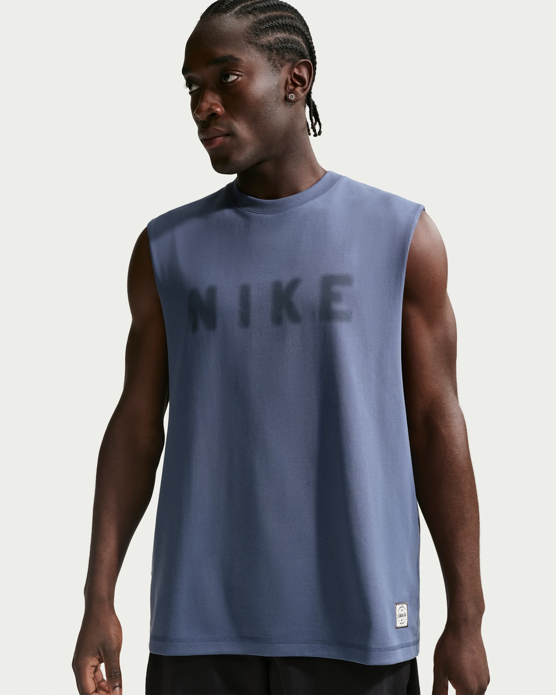 Nike Men's N.A.C. Dri-FIT Training Tank Top - Diffused Blue/Diffused Blue