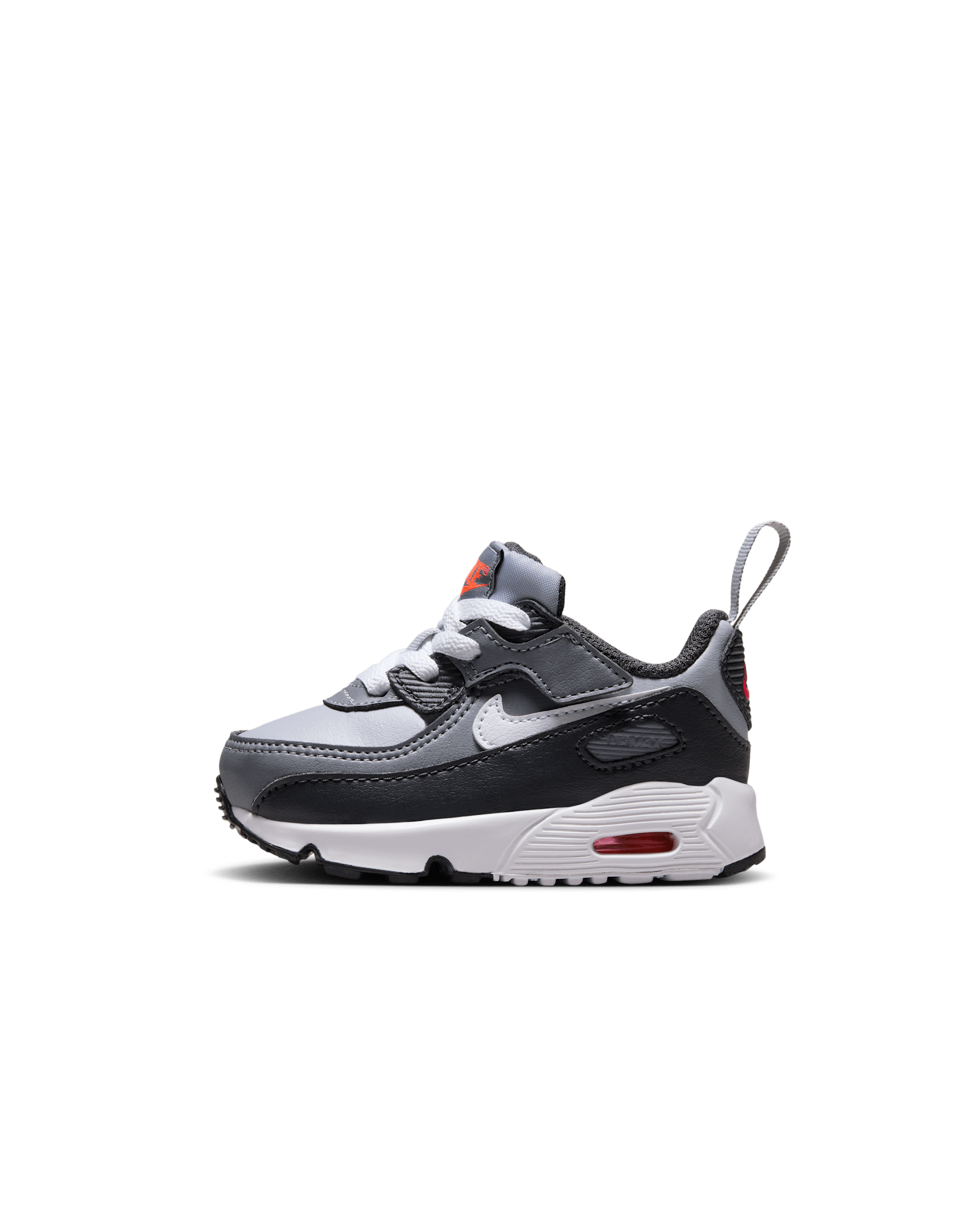 Nike Air Max 90 EasyOn Baby/Toddler Shoes - Wolf Grey/Cool Grey/Anthracite/White