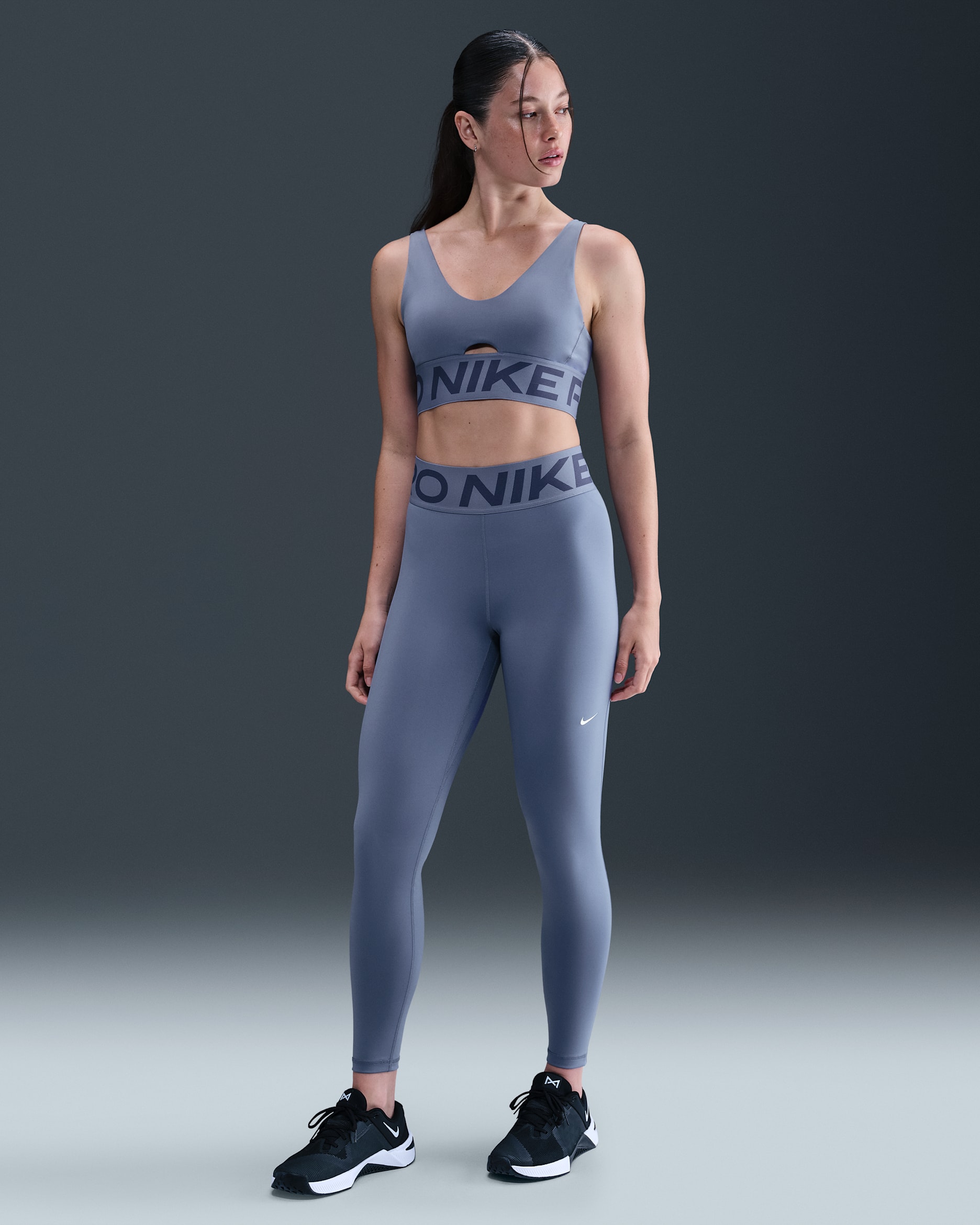 Nike Pro Sculpt Women's High-Waisted Full-Length Leggings - World Indigo/White
