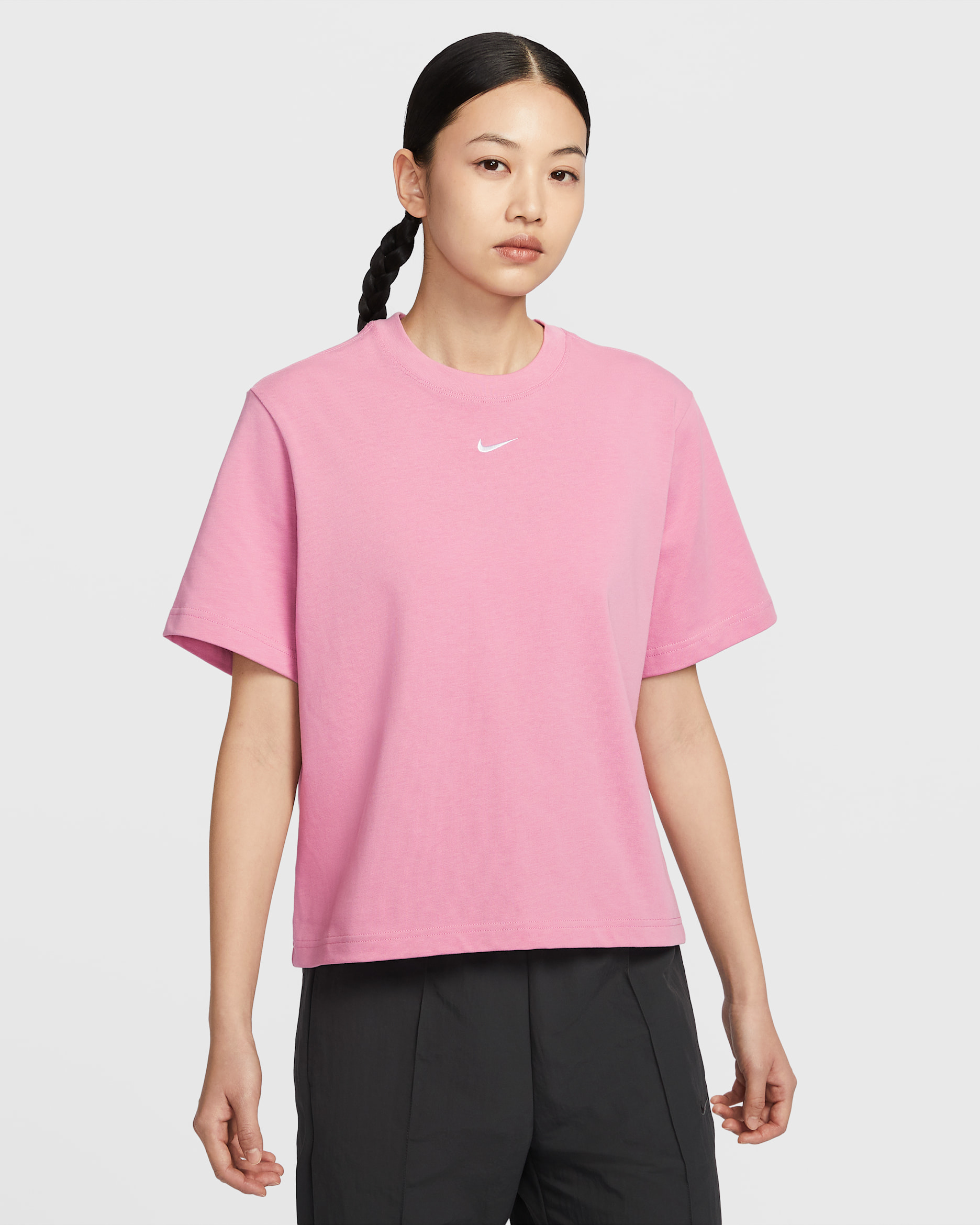 Nike Sportswear Essential Women's Boxy T-Shirt - Elemental Pink
