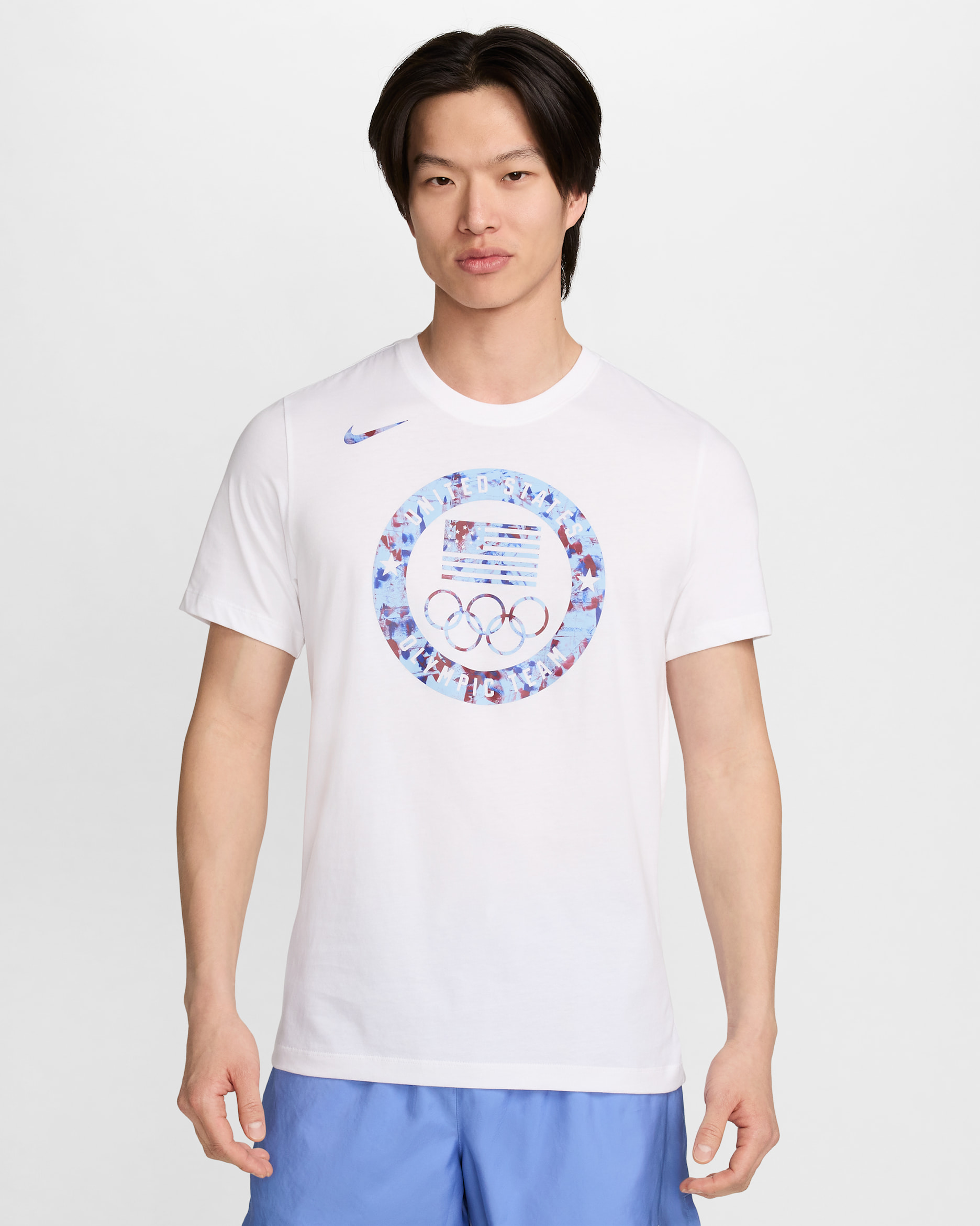 Team USA Essential Men's Nike T-Shirt - White