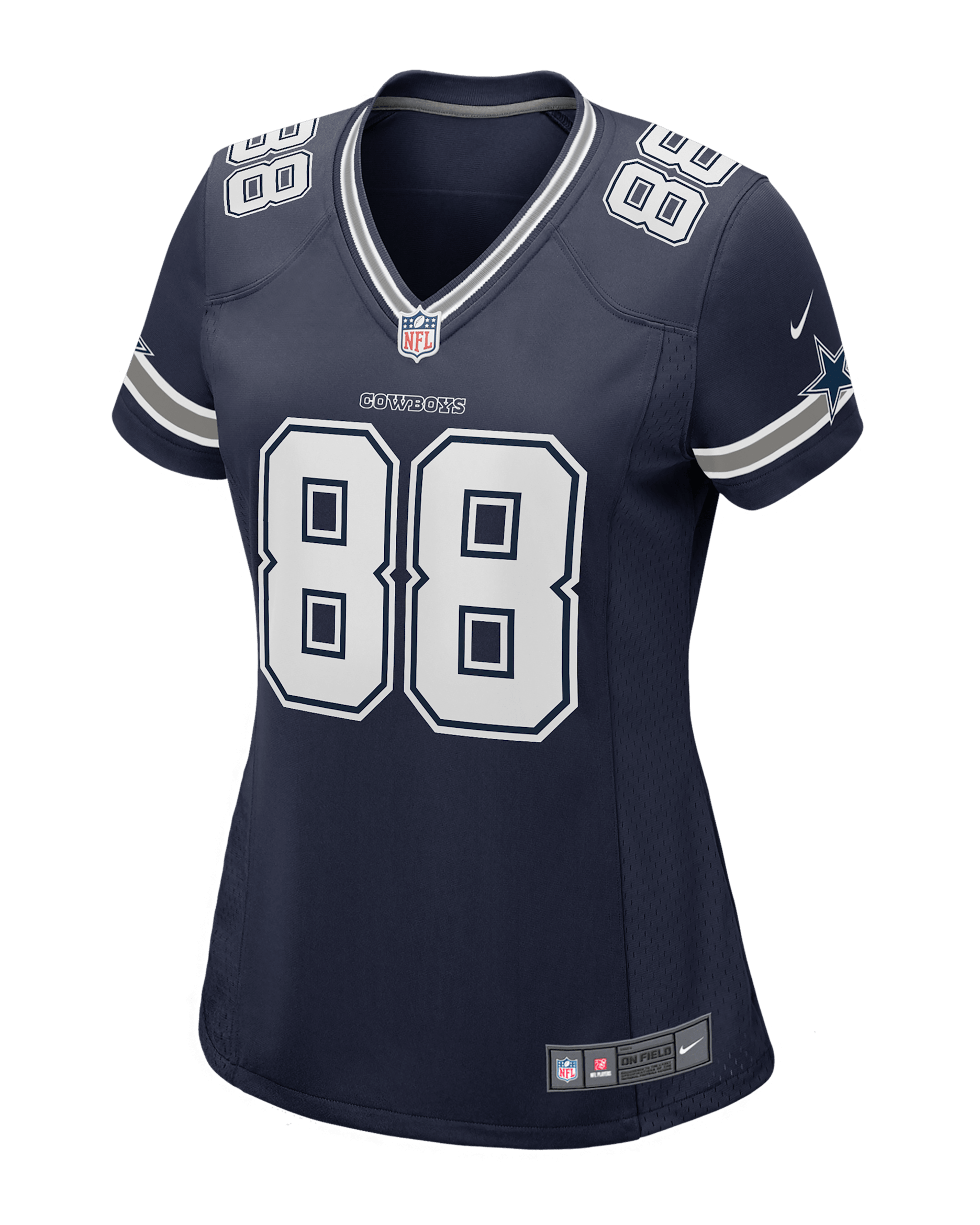 NFL Dallas Cowboys (CeeDee Lamb) Women's Game Football Jersey - Navy
