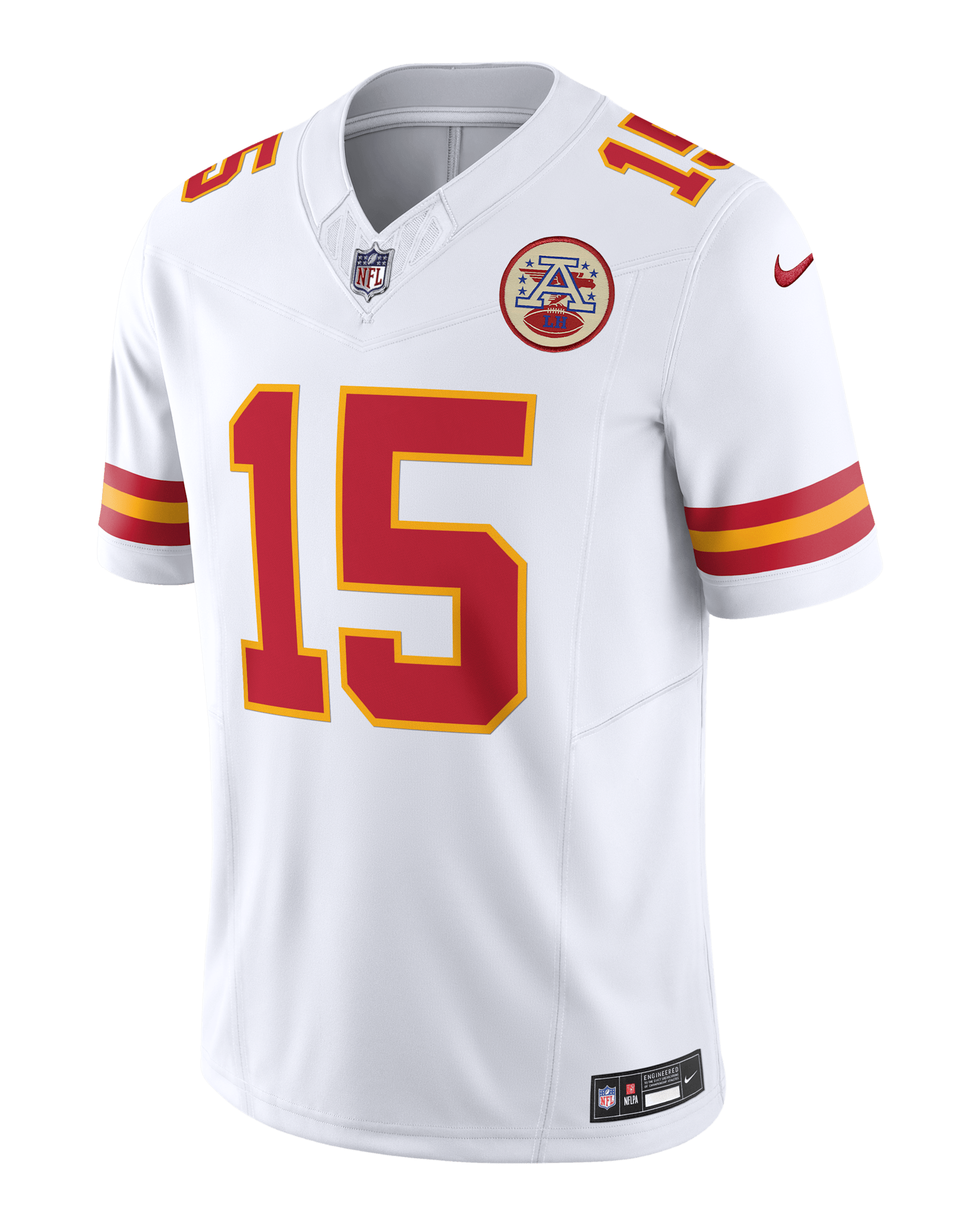 Patrick Mahomes Kansas City Chiefs Men's Nike Dri-FIT NFL Limited Football Jersey - White