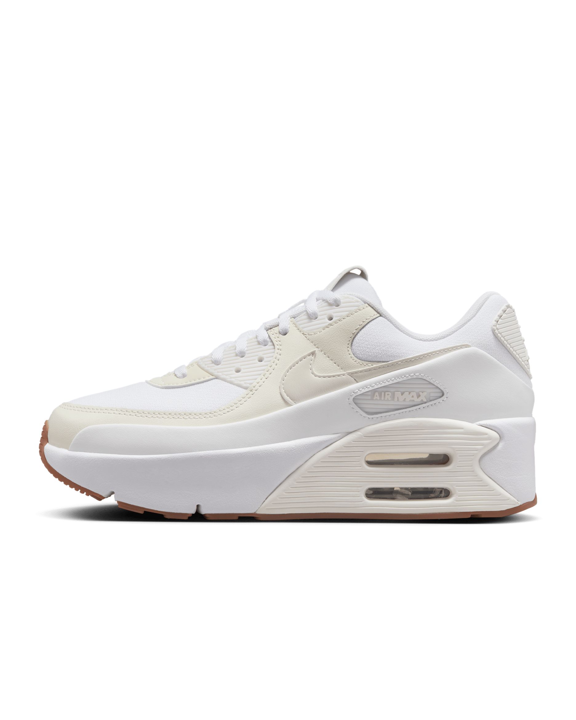 Nike Air Max 90 LV8 Women's Shoes - White/Soft Pearl/Platinum Tint/Sail