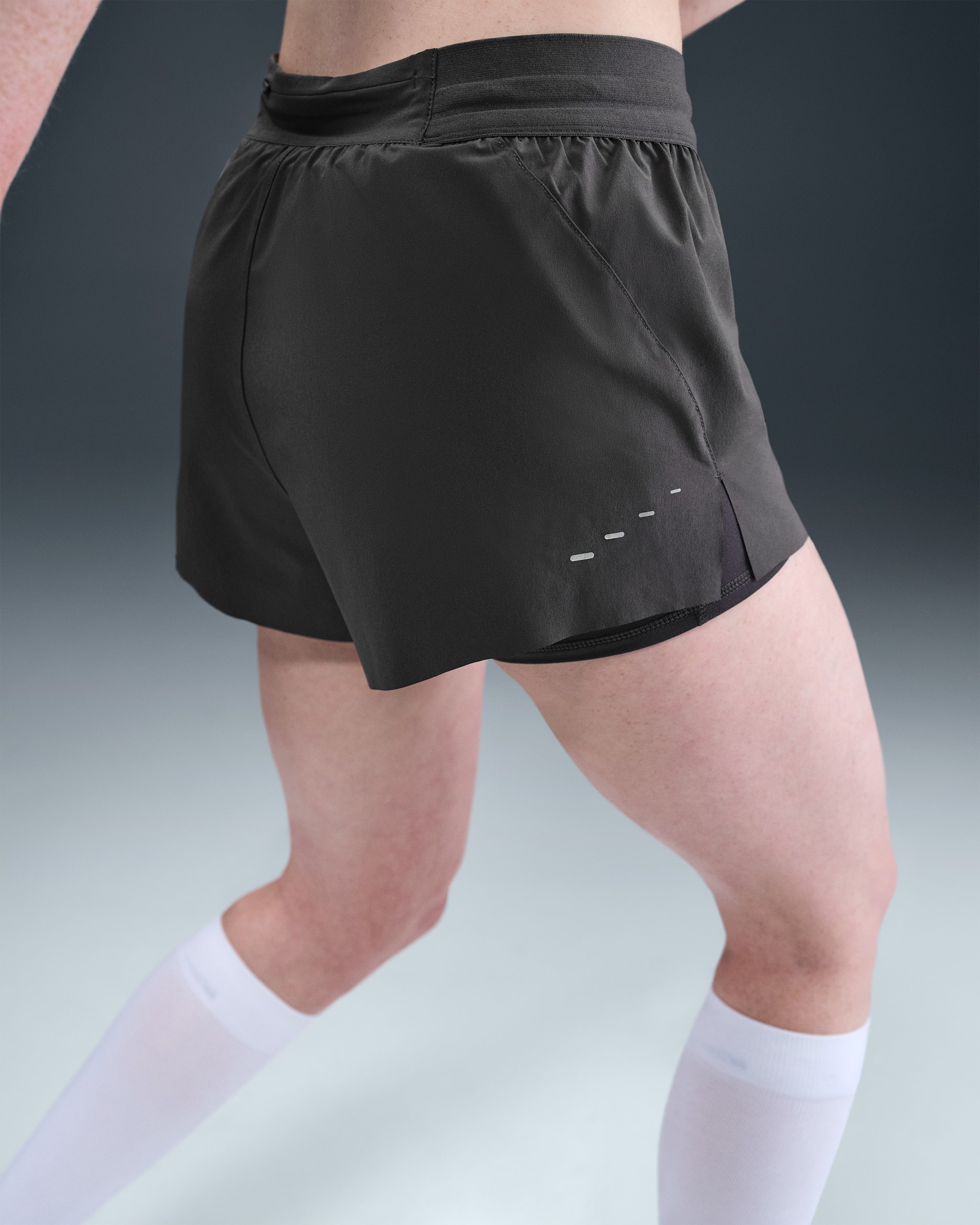 Nike Swift Women's Dri-FIT Mid-Rise 2-in-1 Running Shorts