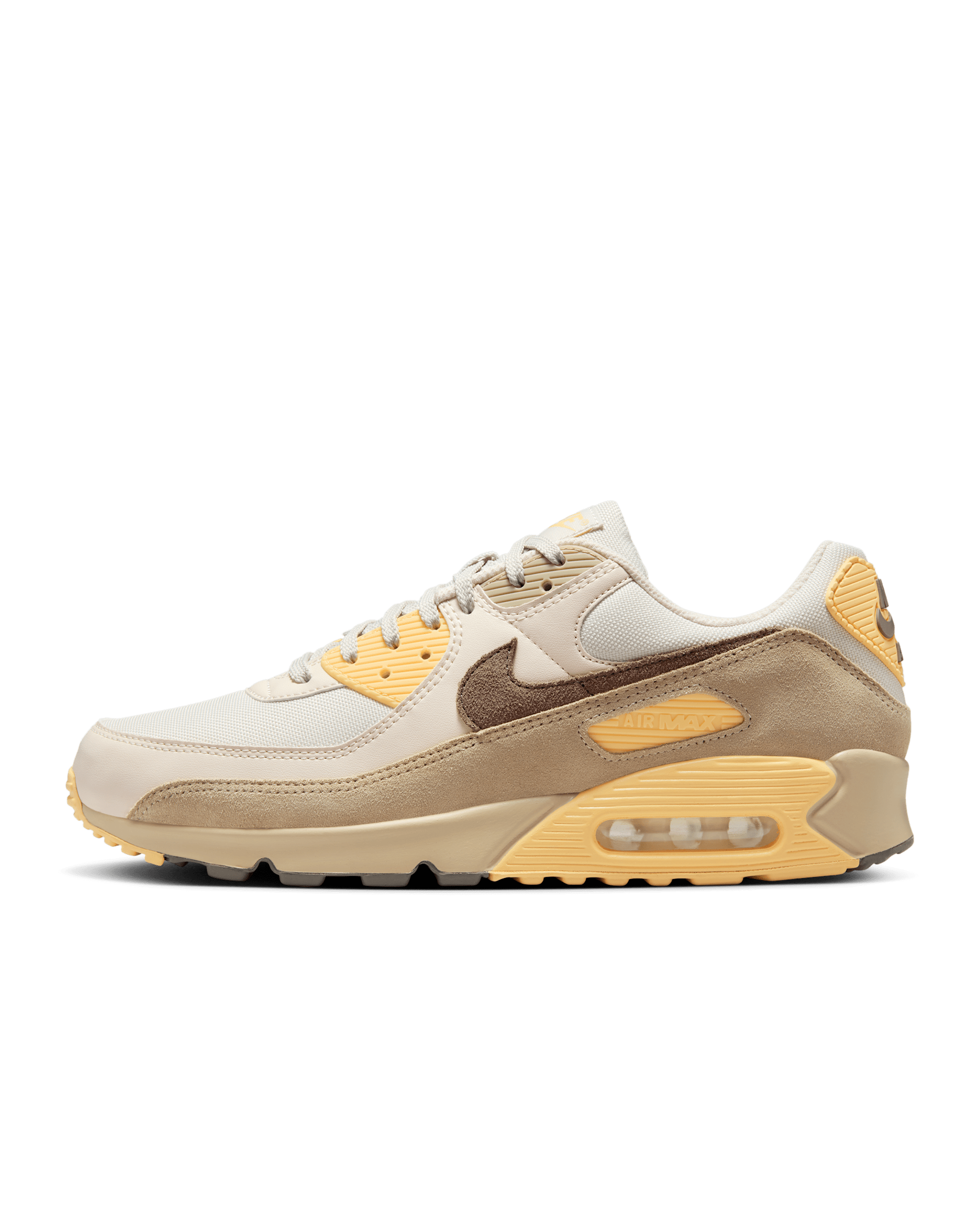 Nike Air Max 90 Men's Shoes - Light Bone/Chamois/Desert Khaki/Cave Stone