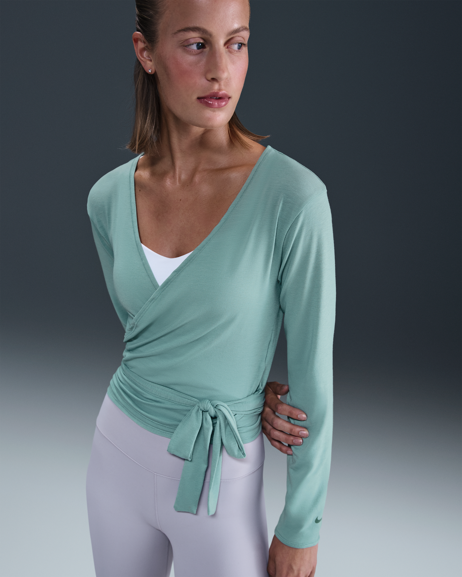 Nike One Relaxed Women's Dri-FIT Top - Cannon/Bicoastal