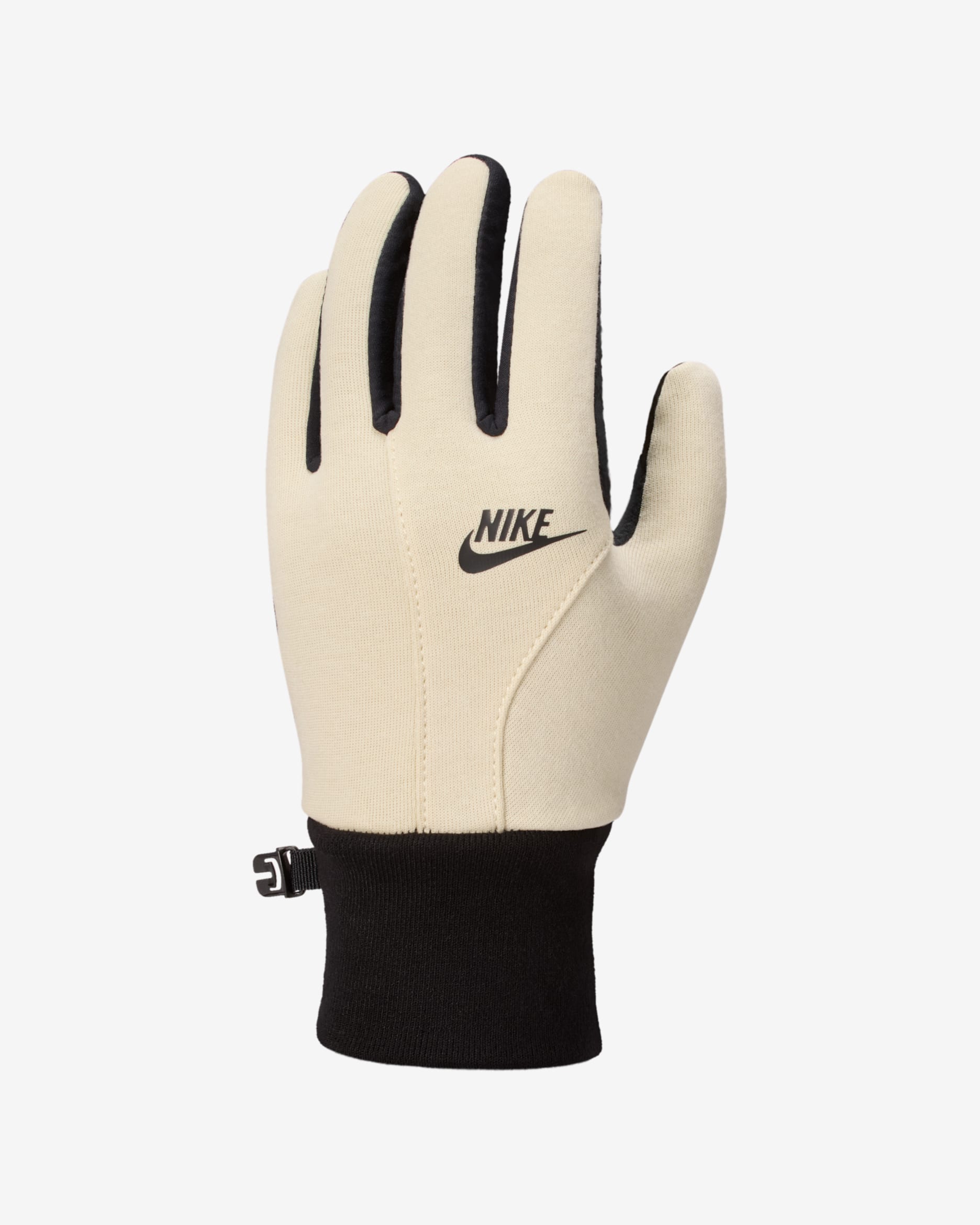 Nike Therma-FIT Tech Fleece Men's Gloves - Light Khaki/Black/Black