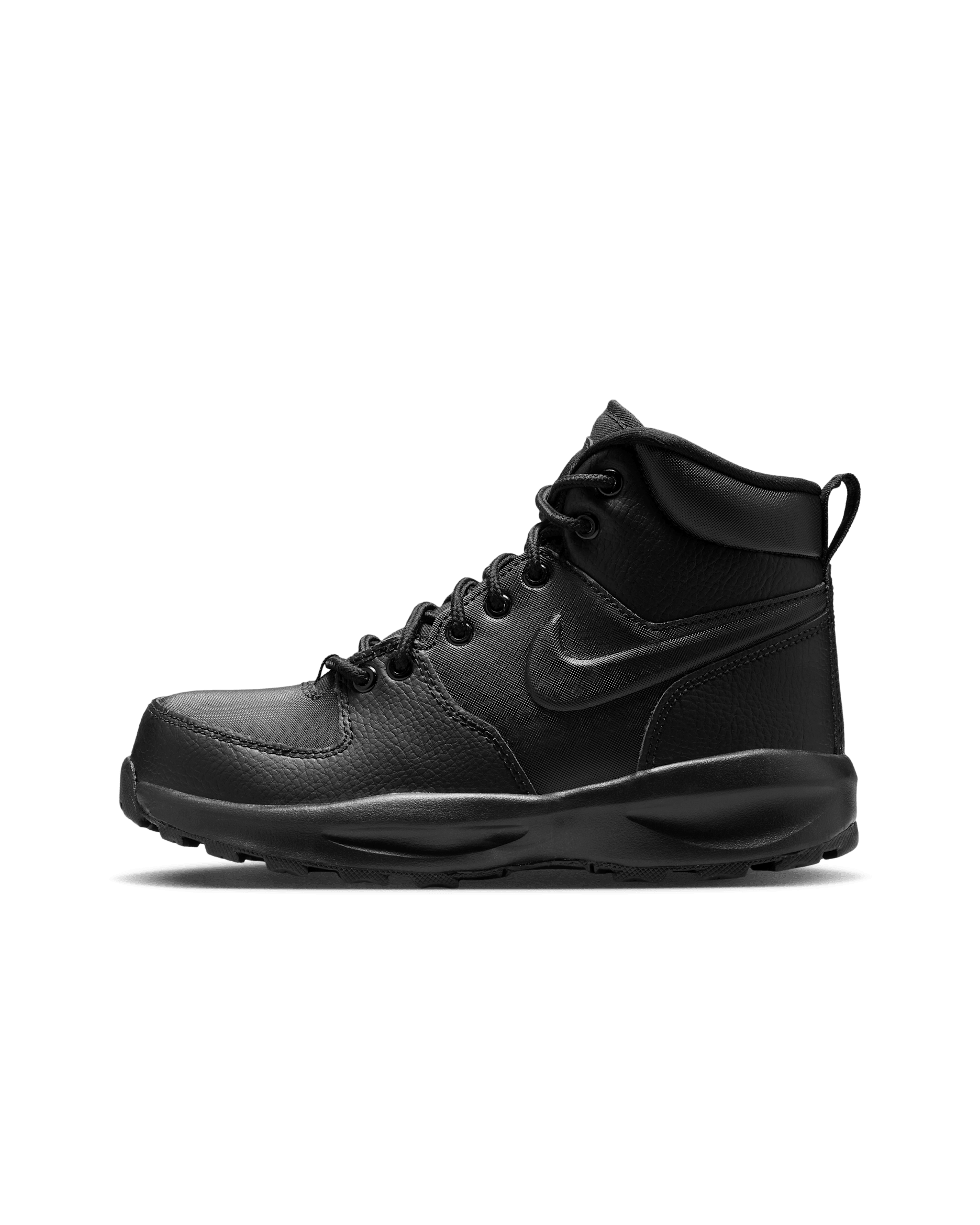 Botas Nike Manoa 17 Júnior - Preto/Preto/Preto