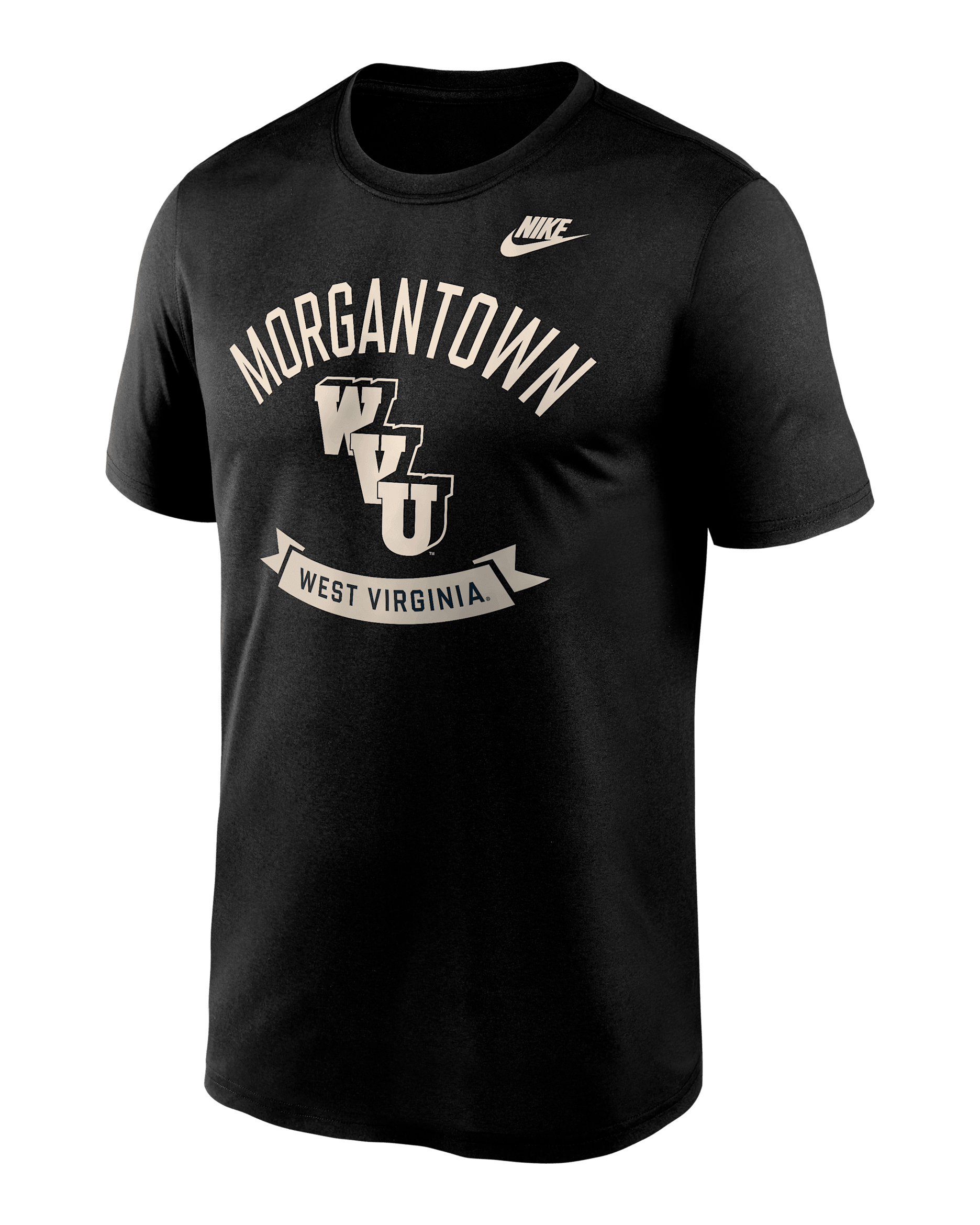 West Virginia Hometown Legend Men's Nike Dri-FIT College T-Shirt - Black