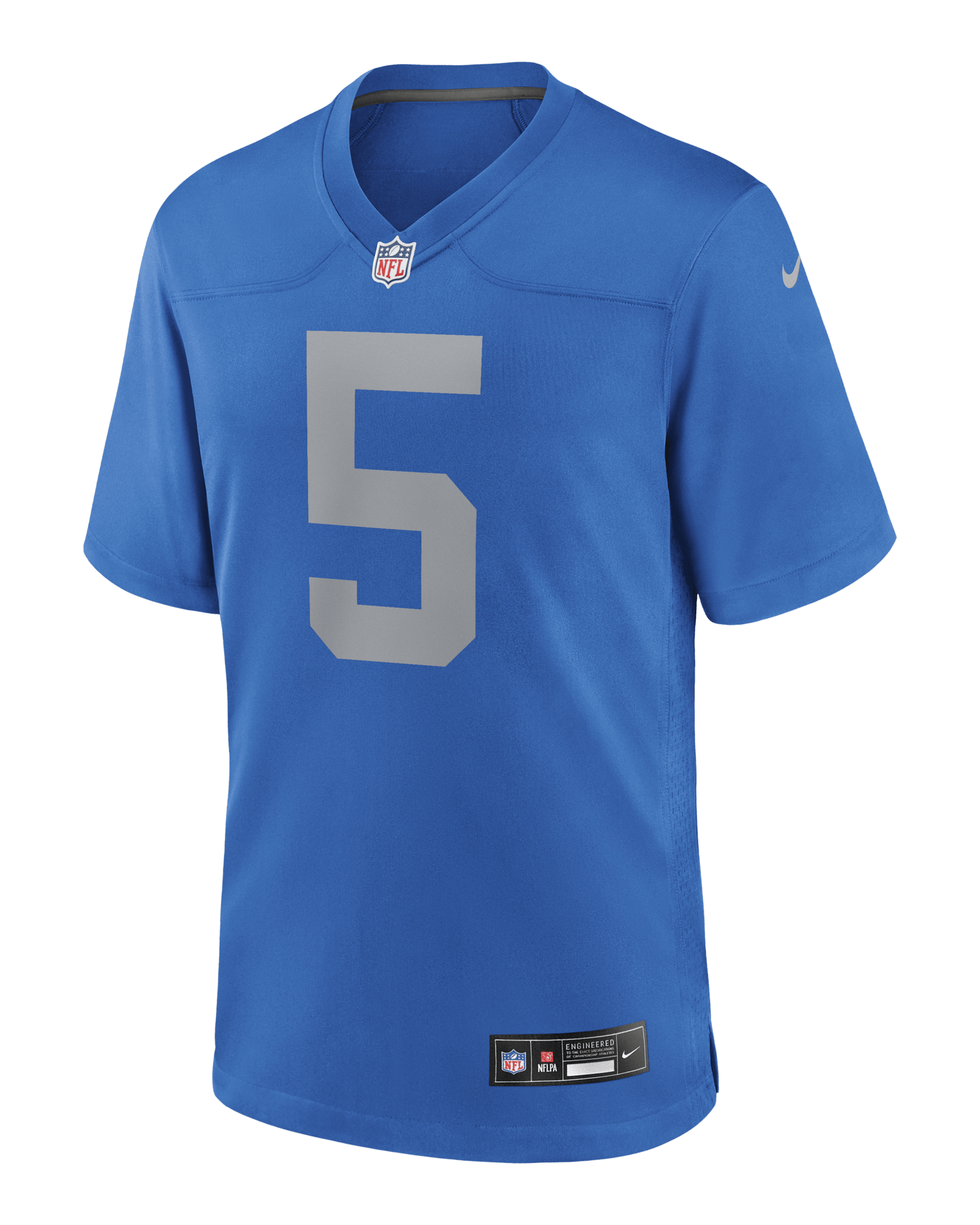 David Montgomery Detroit Lions Men's Nike NFL Game Football Jersey - Blue