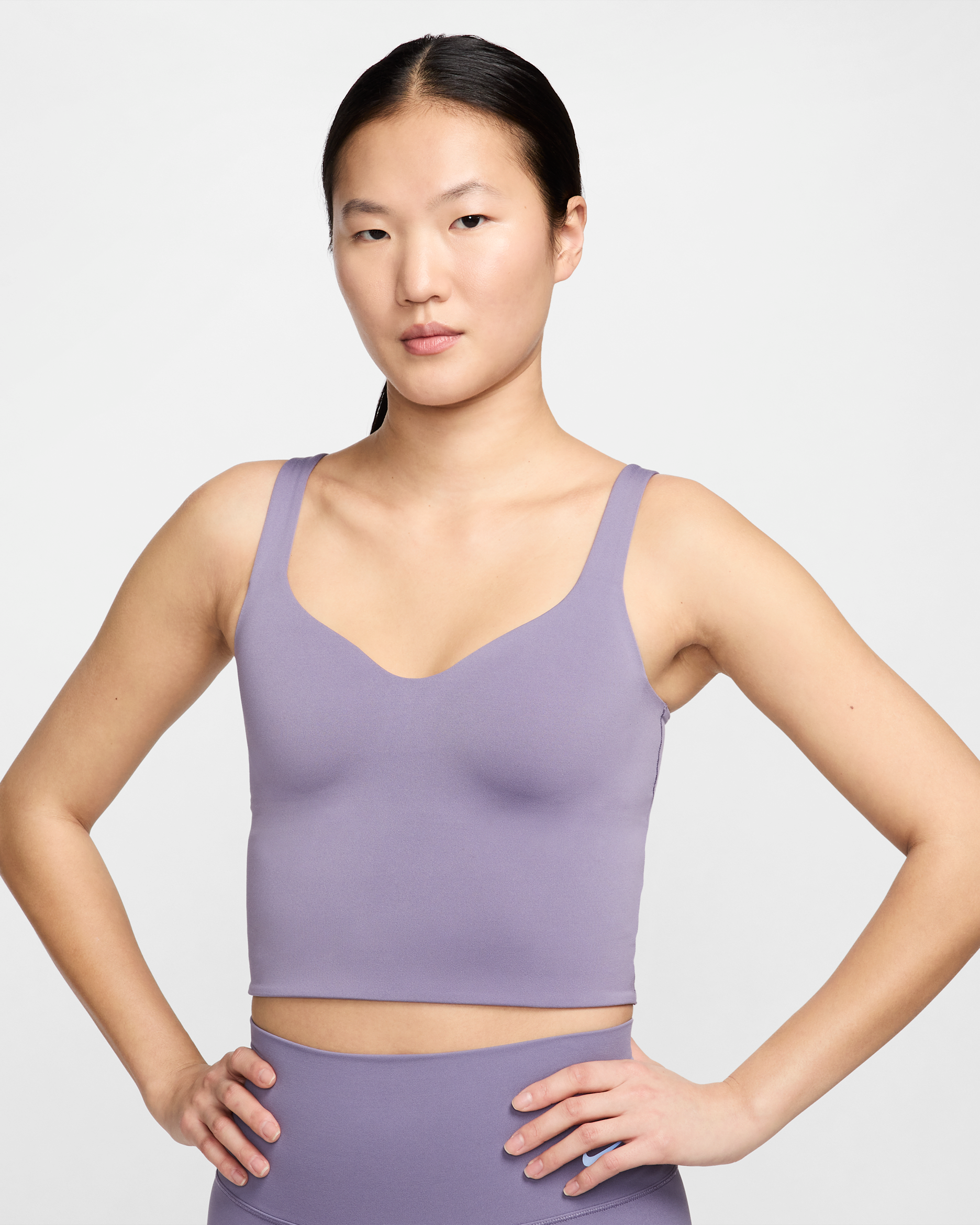 Nike Alate Women's Light-Support Padded Sports Bra Tank Top - Daybreak/White