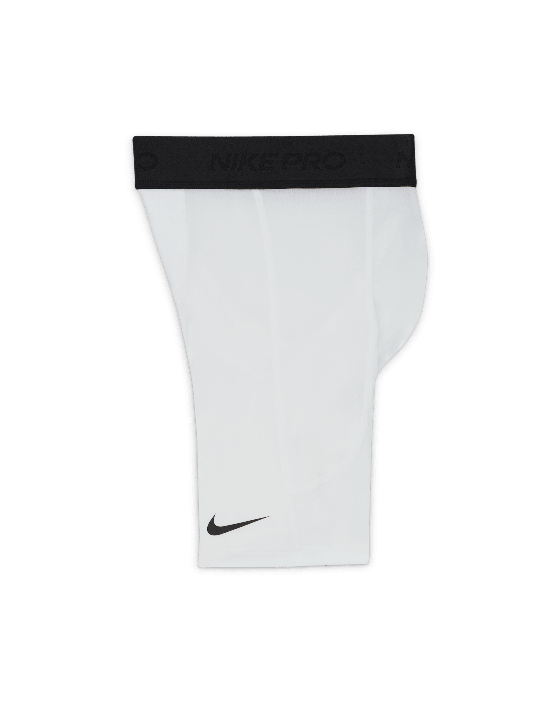 Nike Pro Big Kids' (Boys') Dri-FIT Shorts - White/White/Black