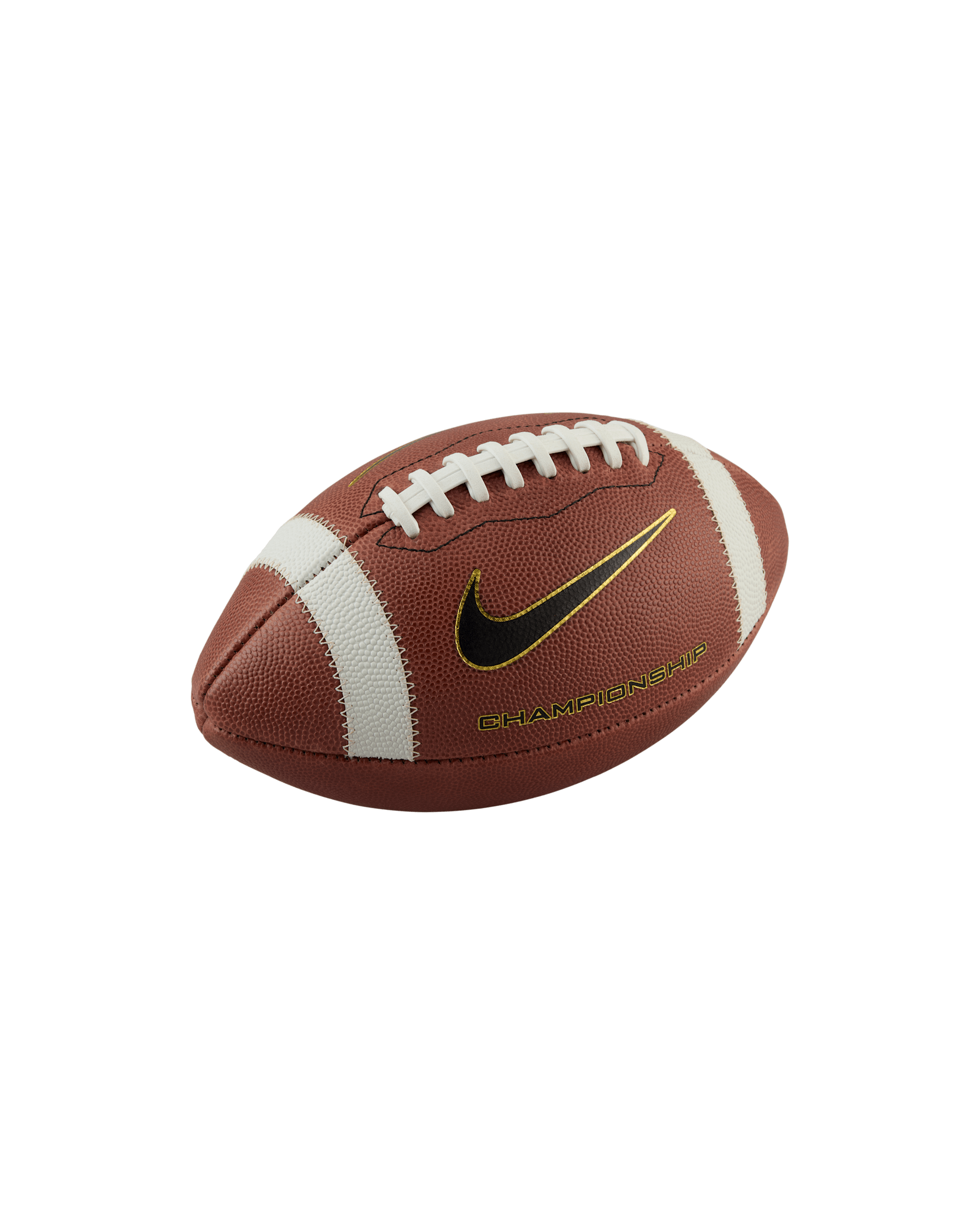 Nike Championship Football - Brown/White/Metallic Gold/Black