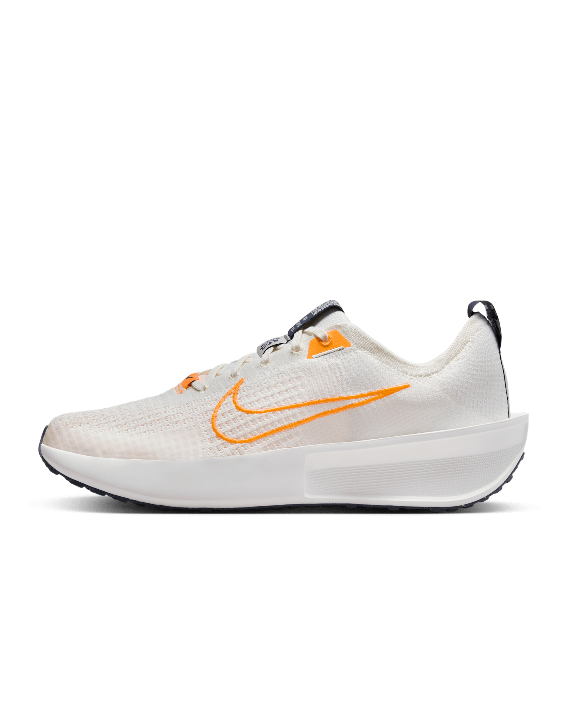 Nike Interact Run Men's Road Running Shoes - Sail/Platinum Tint/Summit White/Total Orange