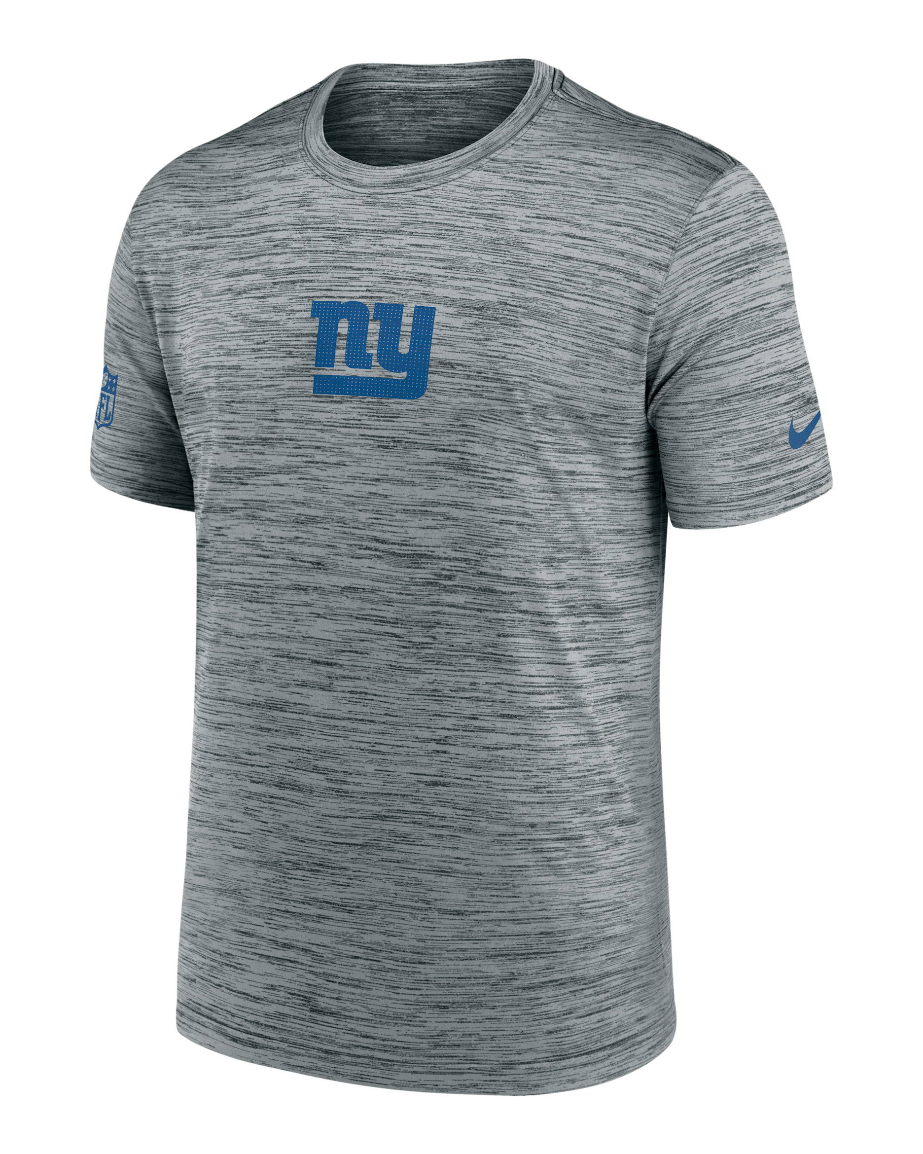 Playera Nike Dri-FIT de la NFL para hombre New York Giants Sideline Team Issue Velocity - Gris