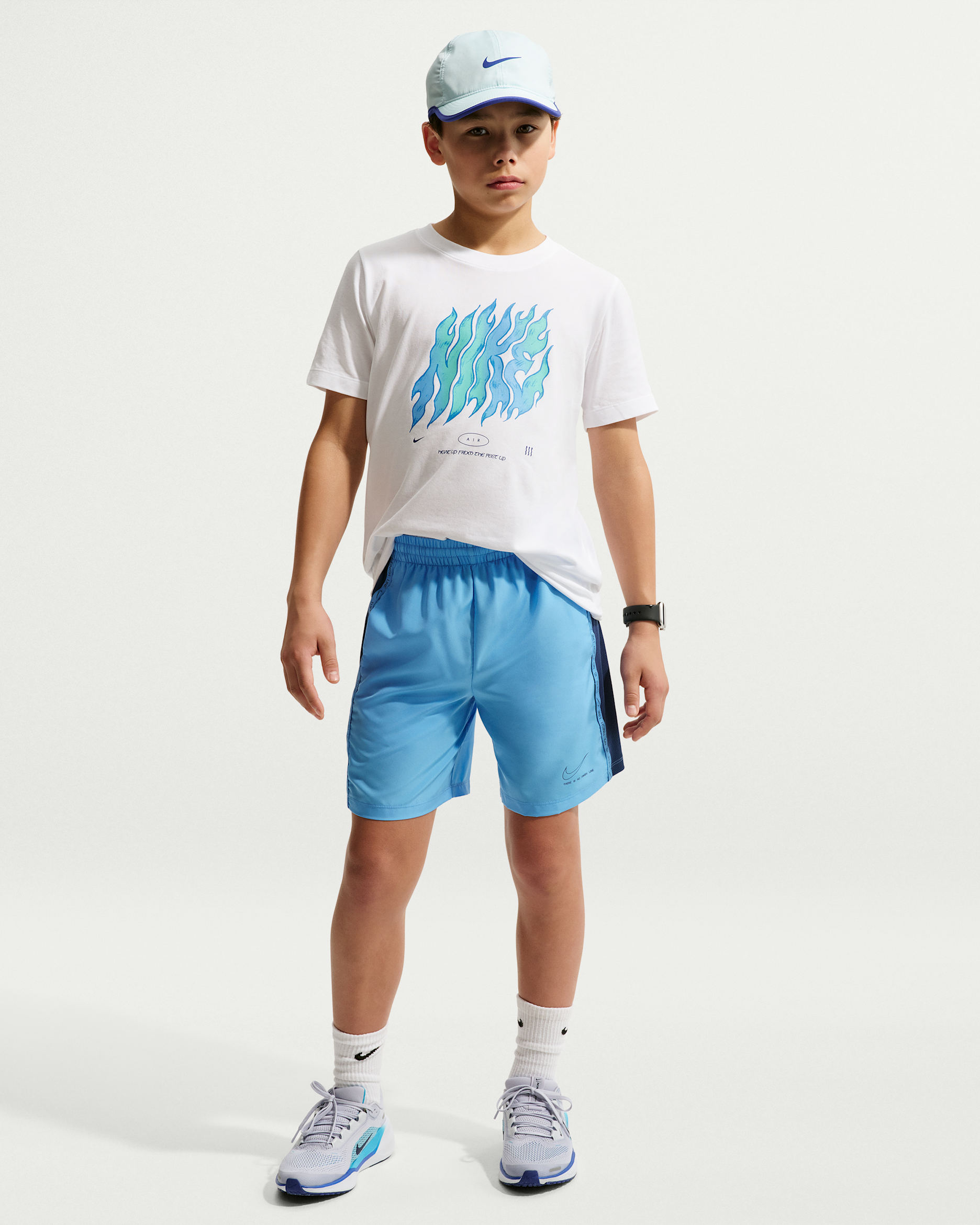 Nike Sportswear Multi Pantalón corto Dri-FIT - Niño - University Blue/Mystic Navy/Mystic Navy