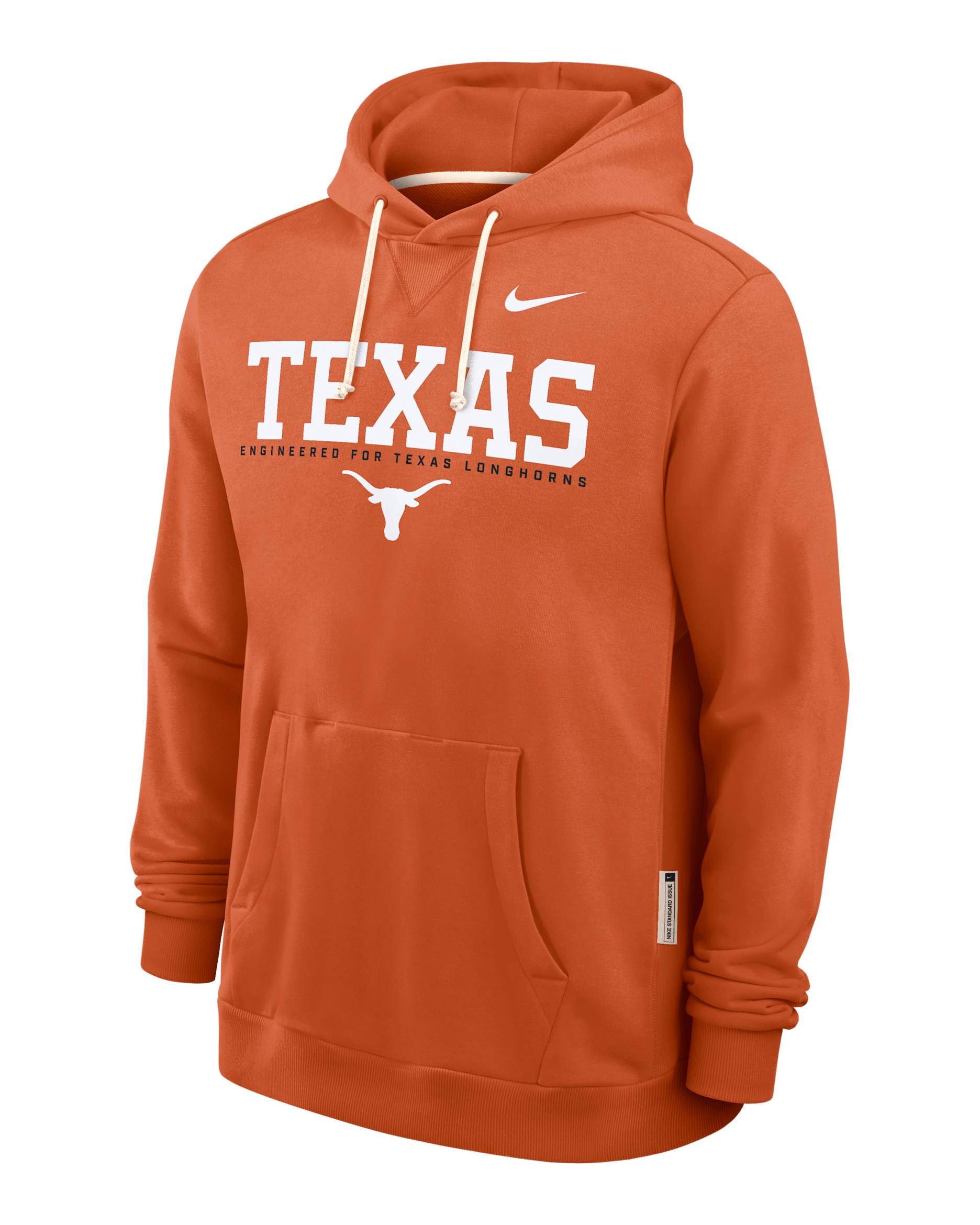 Texas Sideline Men's Nike Dri-FIT College Pullover Hoodie - Burnt Orange