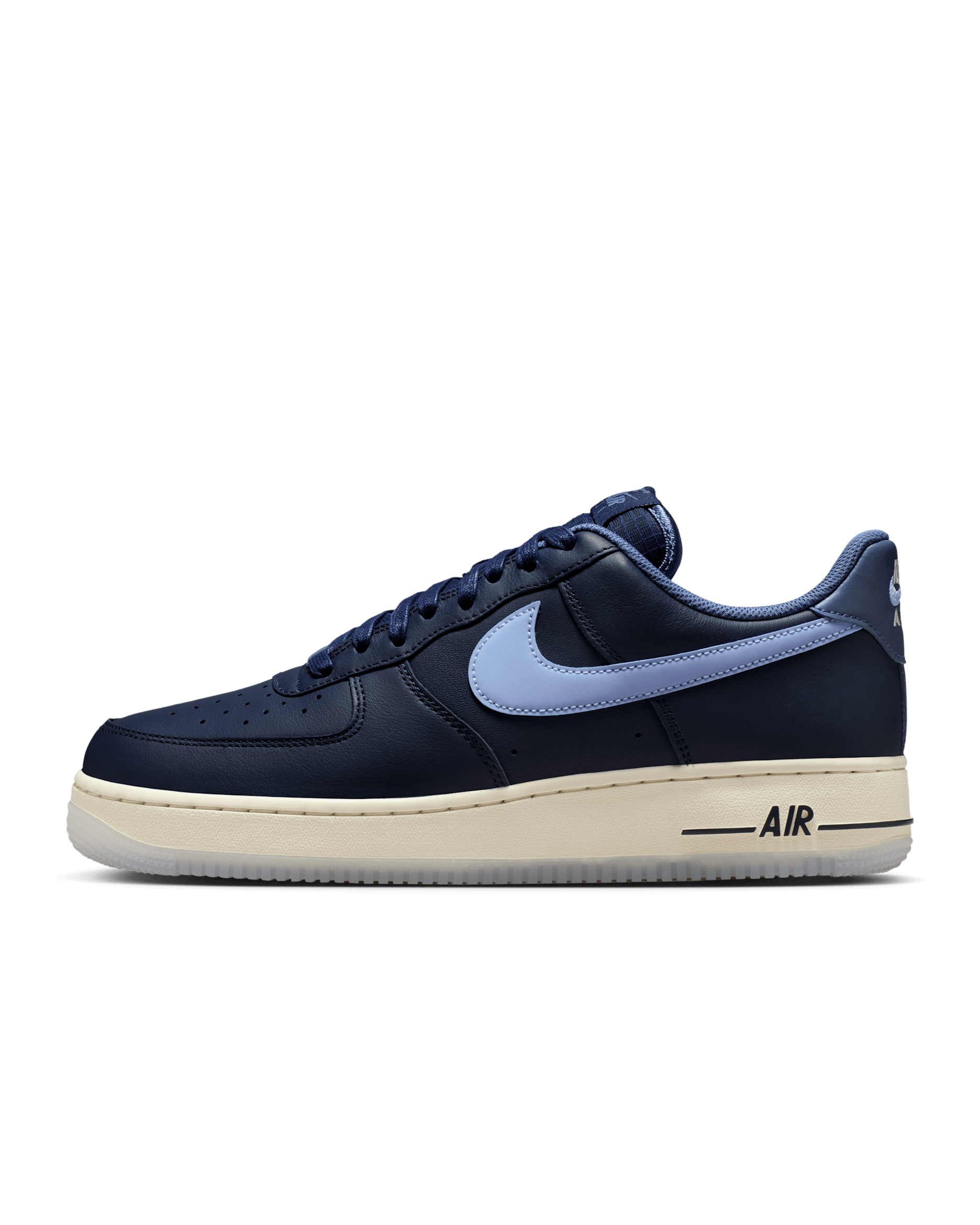 Nike Air Force 1 '07 Men's Shoes - Obsidian/Diffused Blue/Soft Pearl/Aluminium