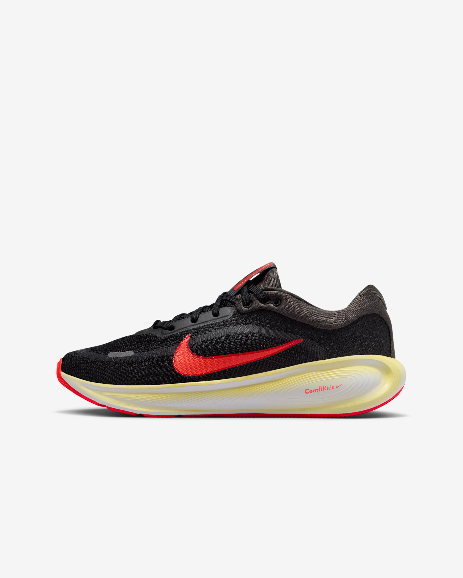 Nike Stellar Ride Big Kids' Running Shoes - Black/Medium Ash/Light Crimson/Bright Crimson